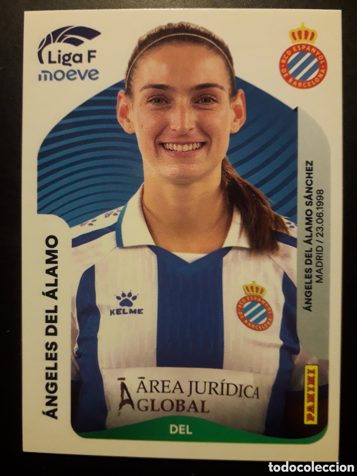 Cromos de F&uacute;tbol: &Aacute;NGELES &Aacute;LAMO RCD ESPA&Ntilde;OL/ESPANYOL N&deg; 201 A LIGA F FEMENINA 2025 2026 25 26 PANINI PEDIDO M&Iacute;NIMO 3&euro;