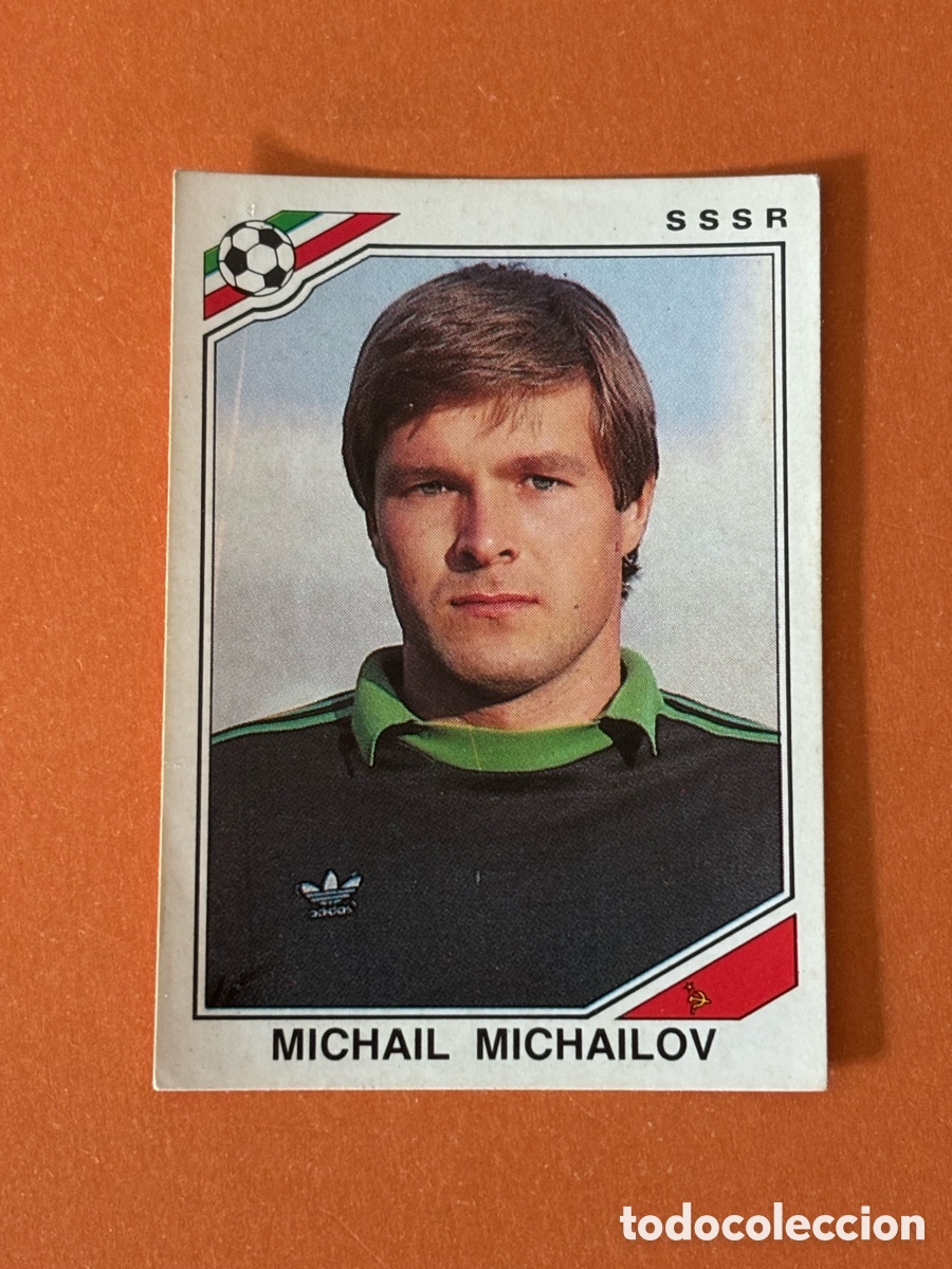 Cromos de F&uacute;tbol: MICHAIL MICHAILOV SSSR 199 MUNDIAL MEXICO 1986 86 PANINI NUNCA PEGADO SIN PEGAR