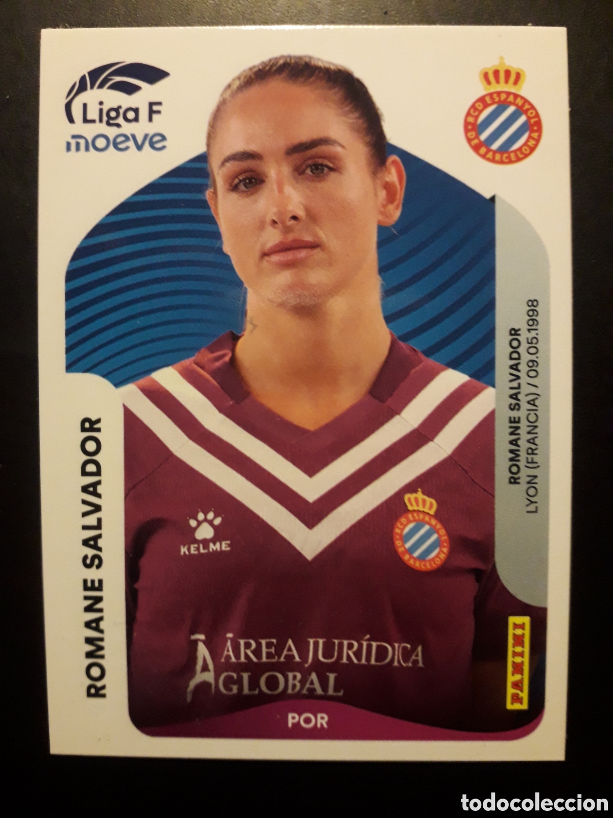 Cromos de F&uacute;tbol: ROMANE SALVADOR RCD ESPA&Ntilde;OL/ESPANYOL N&deg; 184 LIGA F FEMENINA 2025 2026 25 26 PANINI PEDIDO M&Iacute;NIMO 3&euro;