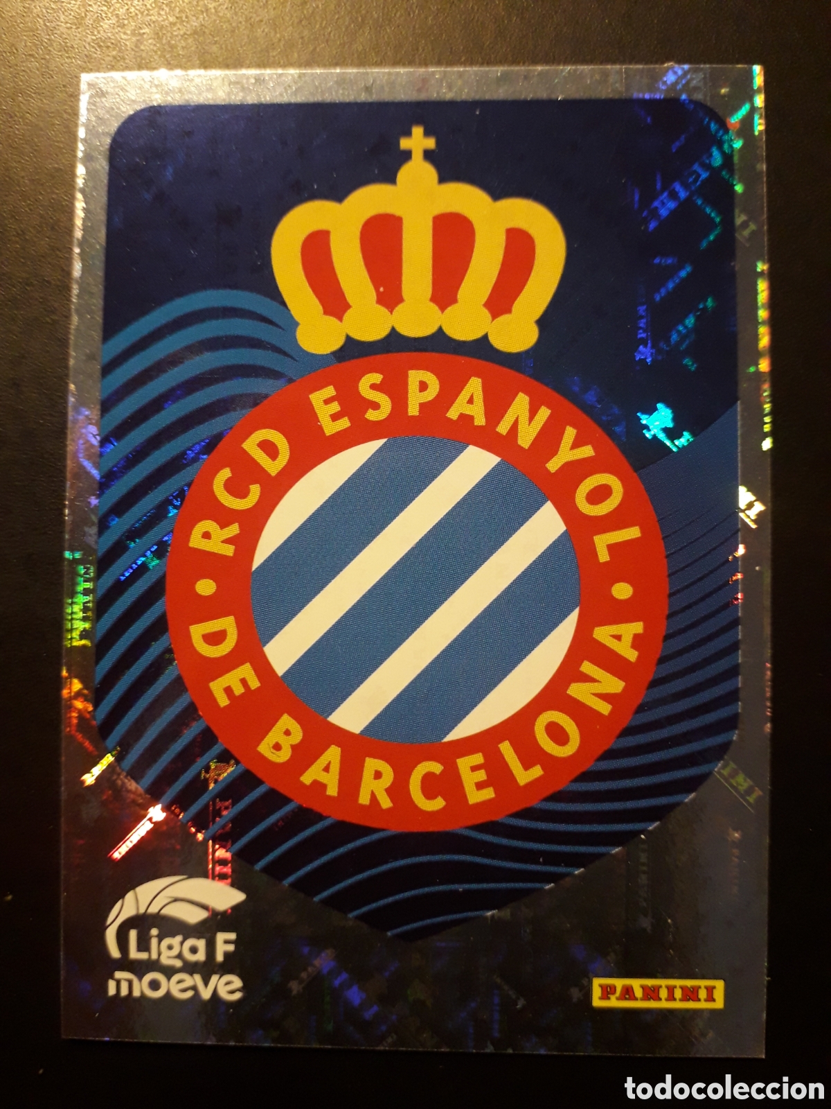 Cromos de F&uacute;tbol: EQUIPO RCD ESPA&Ntilde;OL/ESPANYOL N&deg; 182 LIGA F FEMENINA 2025 2026 25 26 PANINI SIN PEGAR PEDIDO M&Iacute;NIMO 3&euro;