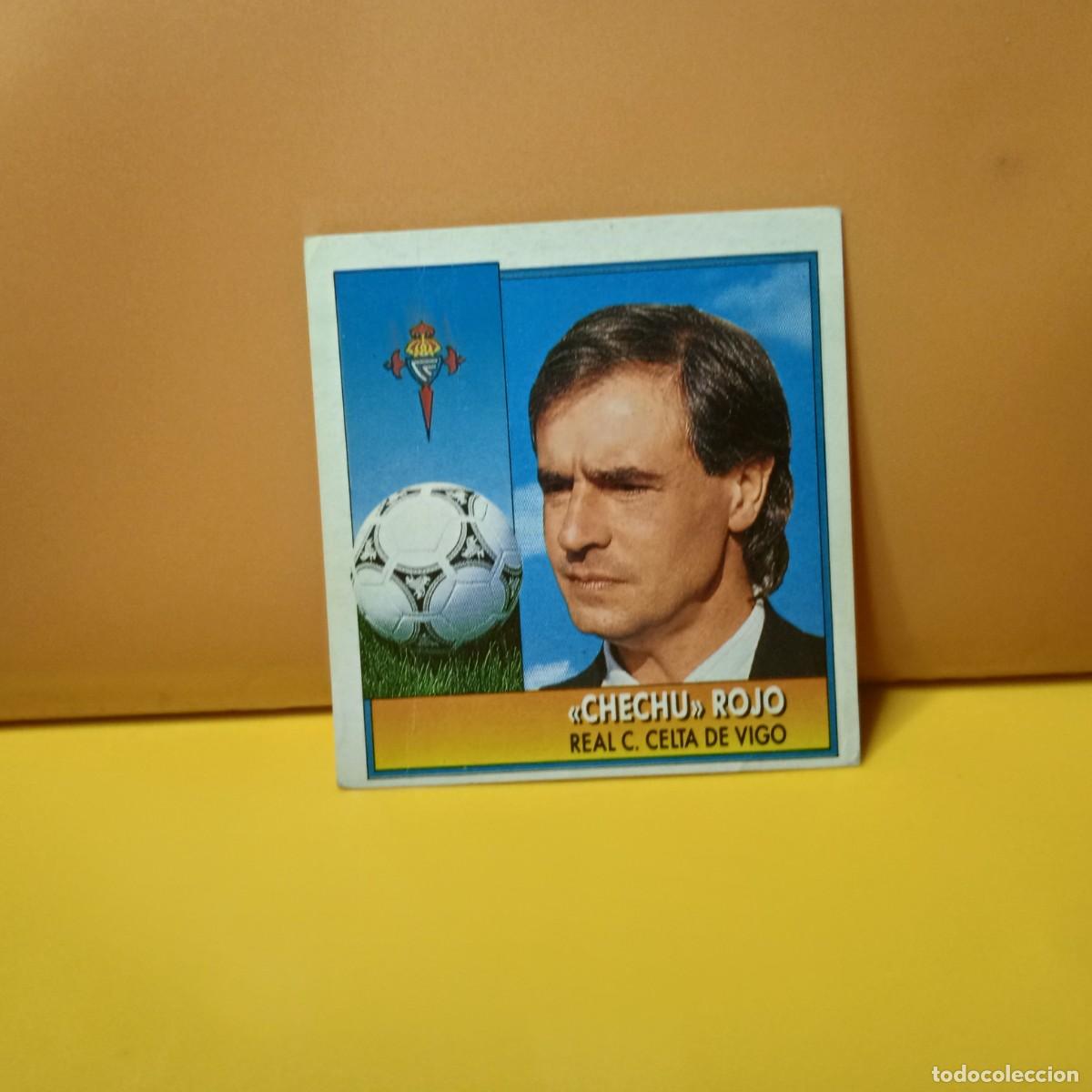 Cromos de F&uacute;tbol: EDICIONES ESTE 1992 1993 92 93 CELTA DE VIGO CHECHU ROJO