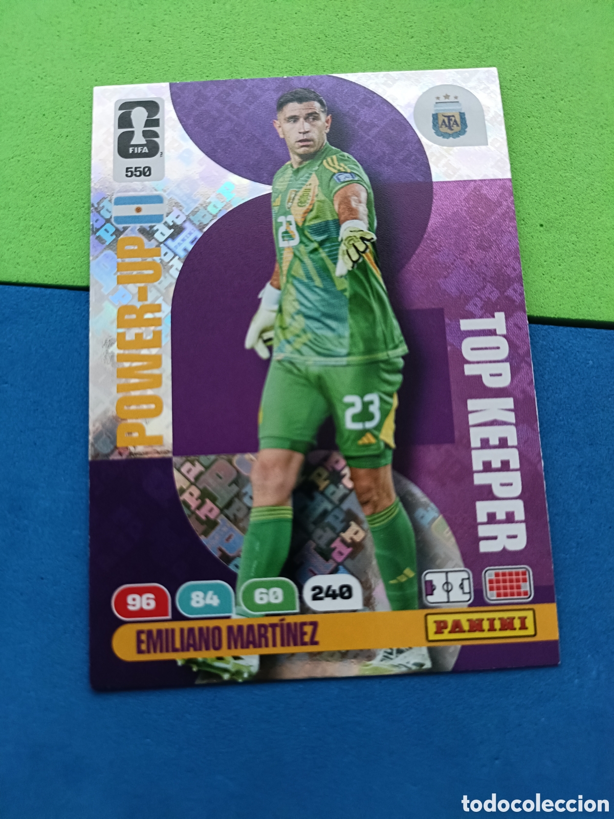 Cromos de F&uacute;tbol: Adrenalyn XL Fifa World cup 2026 mundial - Top keeper 550 Emiliano Mart&iacute;nez Argentina