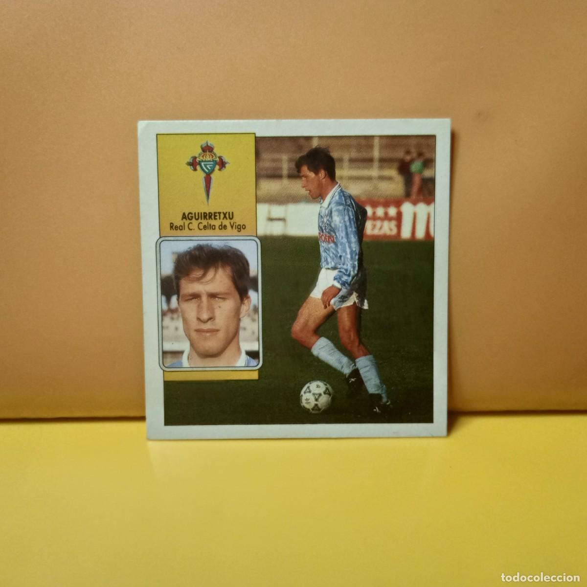 Cromos de F&uacute;tbol: EDICIONES ESTE 1992 1993 92 93 CELTA DE VIGO AGUIRRETXU