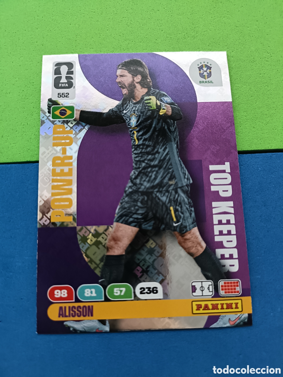 Cromos de F&uacute;tbol: Adrenalyn XL Fifa World cup 2026 mundial - Top keeper 552 Alisson