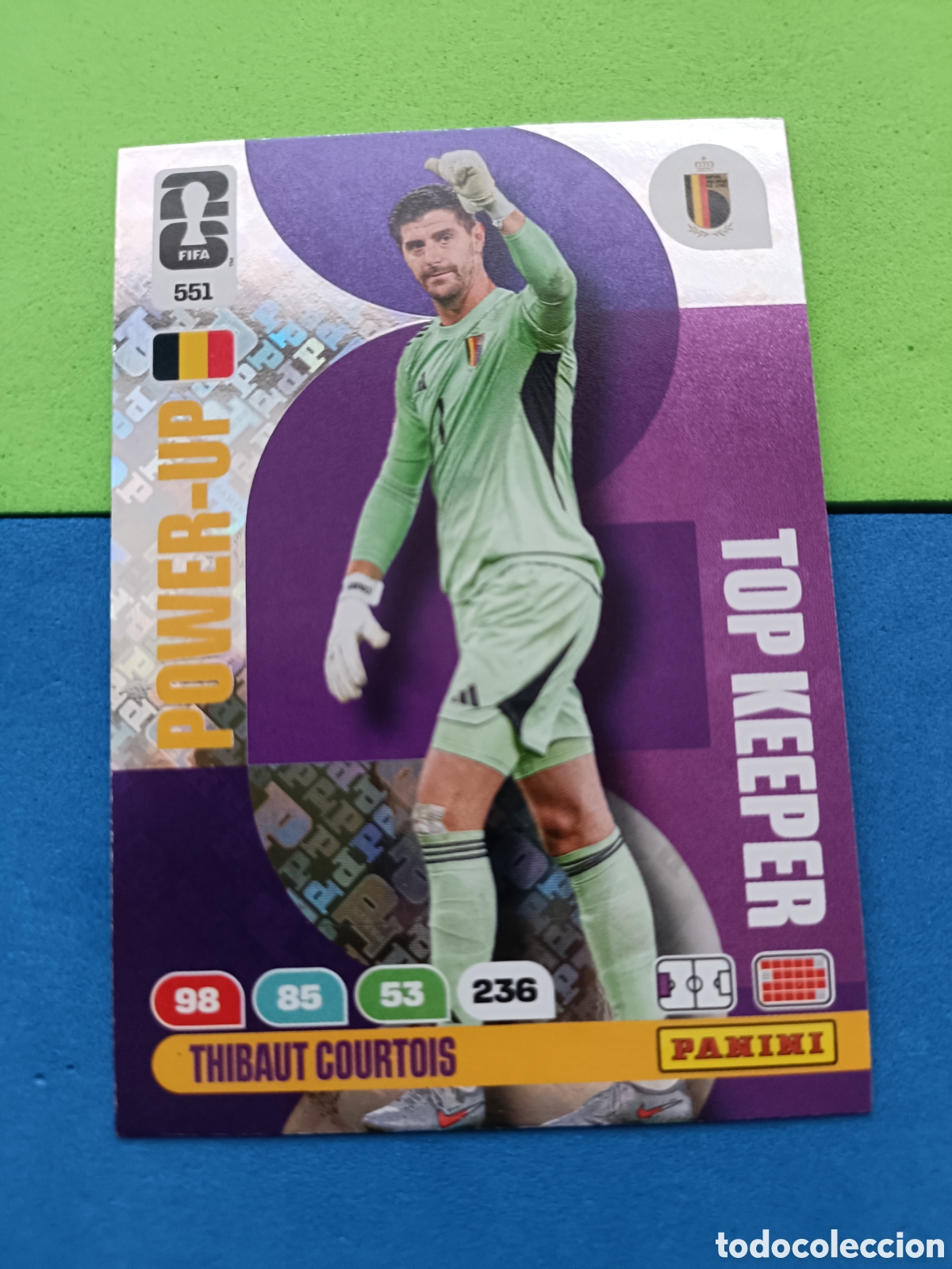 Cromos de F&uacute;tbol: Adrenalyn XL Fifa World cup 2026 mundial - Top keeper 551 Courtois