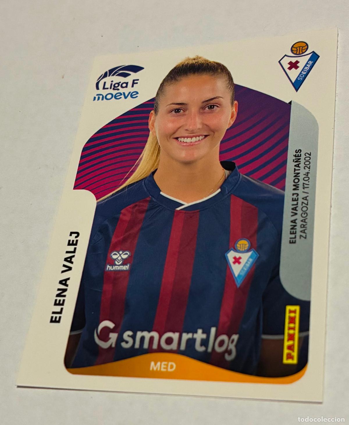 Cromos de F&uacute;tbol: CROMO PANINI ELENA VALEJ, LIGA FEMENINA MOEVE, 2025-2026 Numero 114