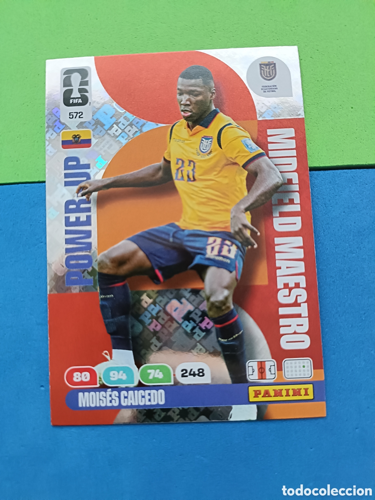 Cromos de F&uacute;tbol: Adrenalyn XL Fifa World cup 2026 mundial - Power up Midfield 572 Caicedo
