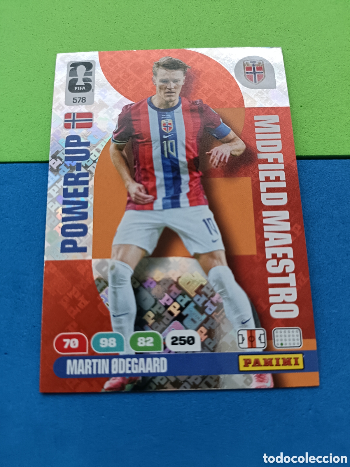 Cromos de F&uacute;tbol: Adrenalyn XL Fifa World cup 2026 mundial - Power up Midfield 578 &Oslash;degaard