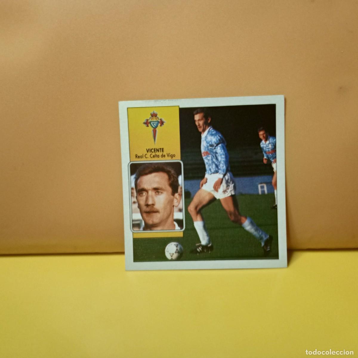 Cromos de F&uacute;tbol: EDICIONES ESTE 1992 1993 92 93 CELTA DE VIGO VICENTE