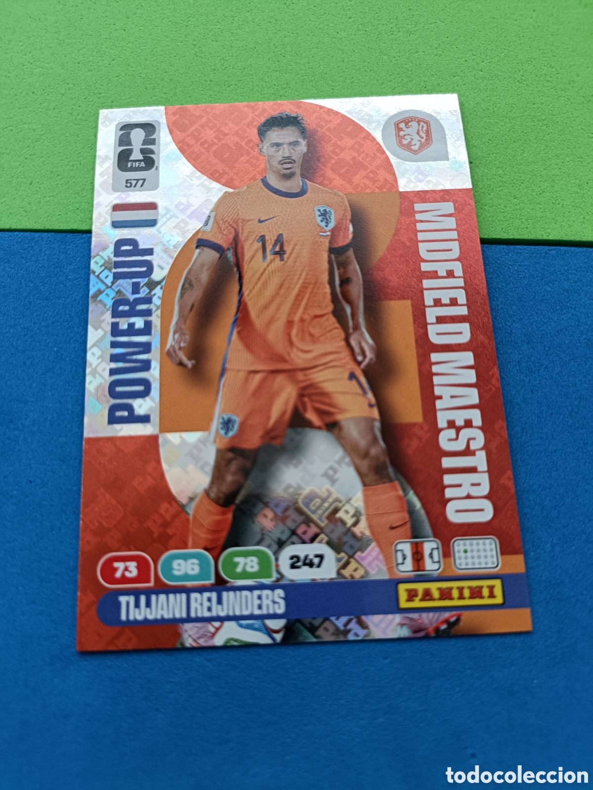 Cromos de F&uacute;tbol: Adrenalyn XL Fifa World cup 2026 mundial - Power up Midfield 577 Reijnders