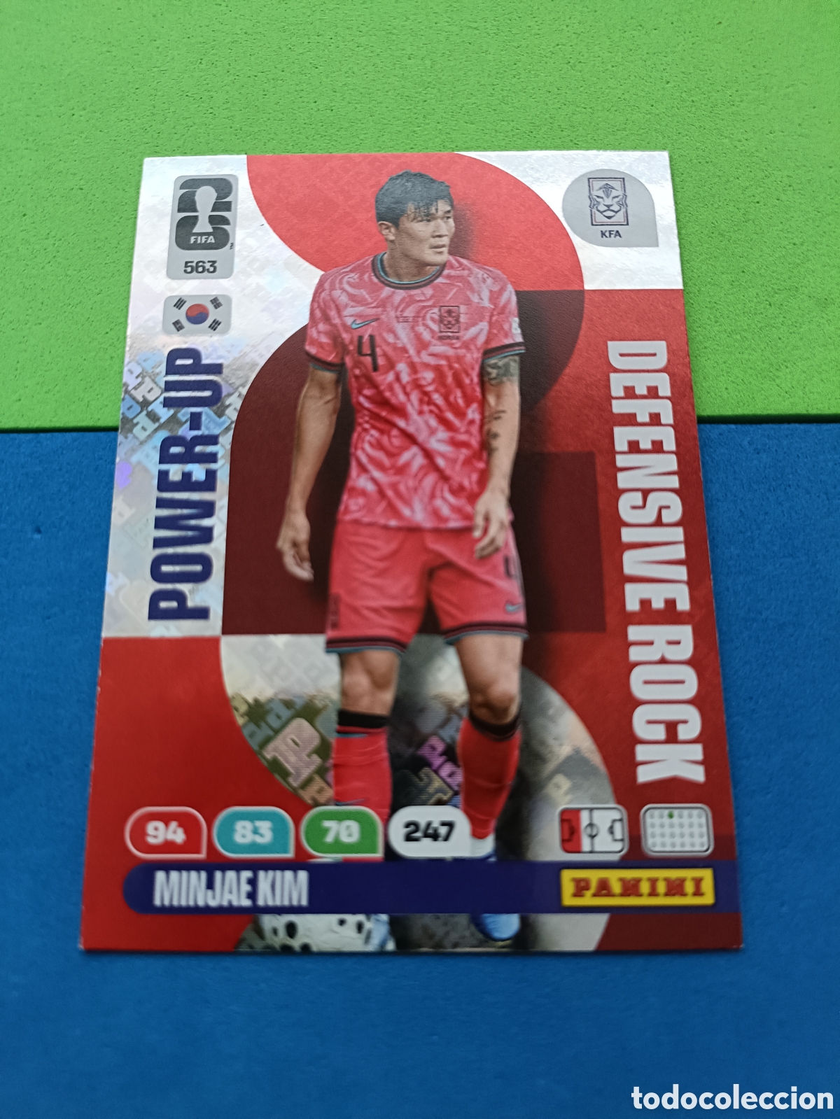 Cromos de F&uacute;tbol: Adrenalyn XL Fifa World cup 2026 mundial - Power up Defensive 563 Minjae Kim