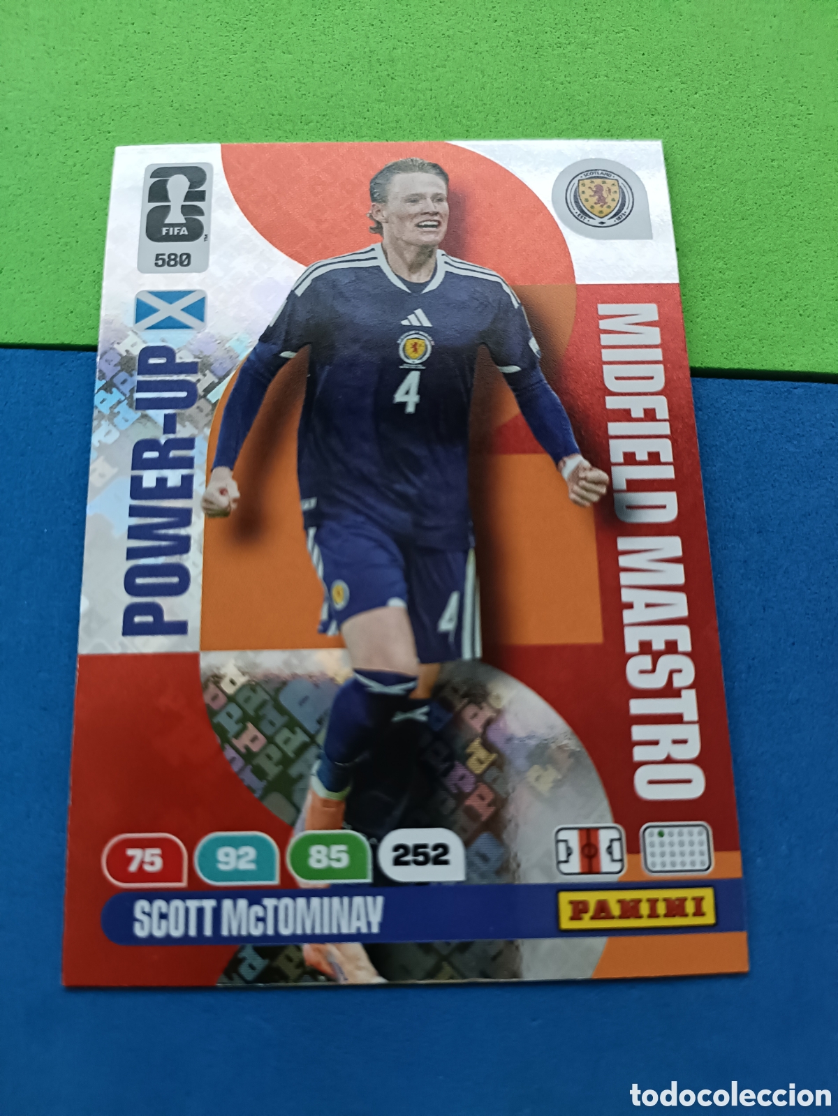 Cromos de F&uacute;tbol: Adrenalyn XL Fifa World cup 2026 mundial - Power up Midfield 580 Mctominay