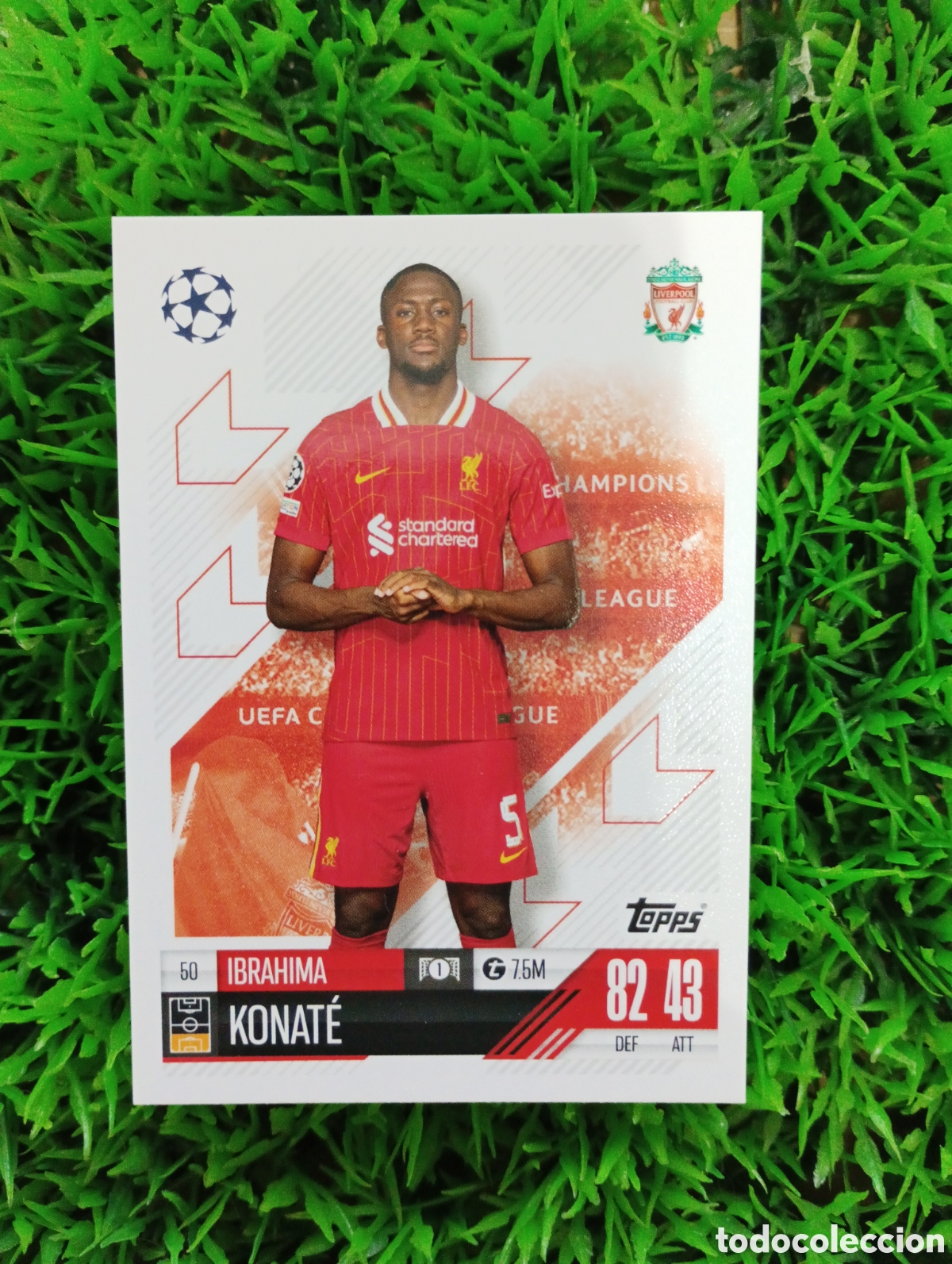 Cromos de F&uacute;tbol: Konate Liverpool Match Attax 24-25 # 50