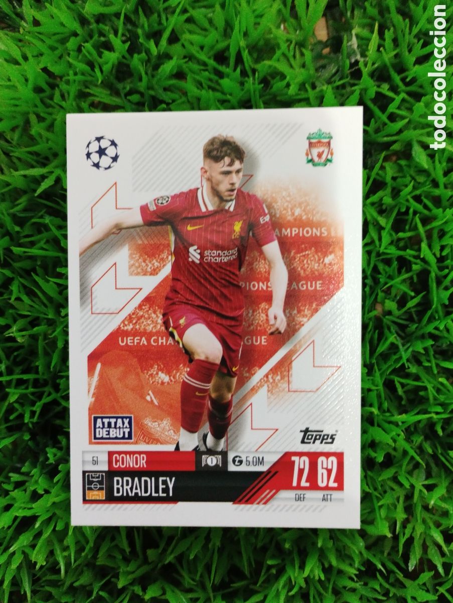Cromos de F&uacute;tbol: Bradley Liverpool Match Attax 24-25 # 51