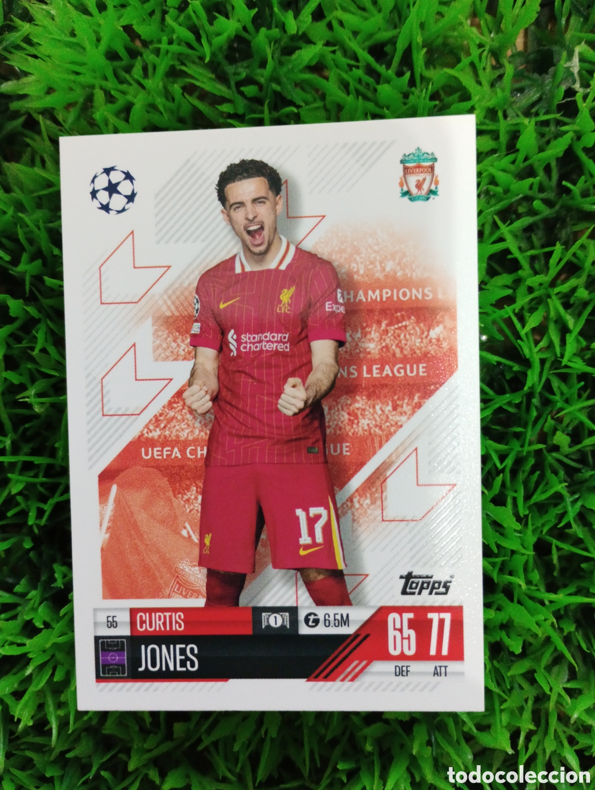Cromos de F&uacute;tbol: Jones Liverpool Match Attax 24-25 # 55