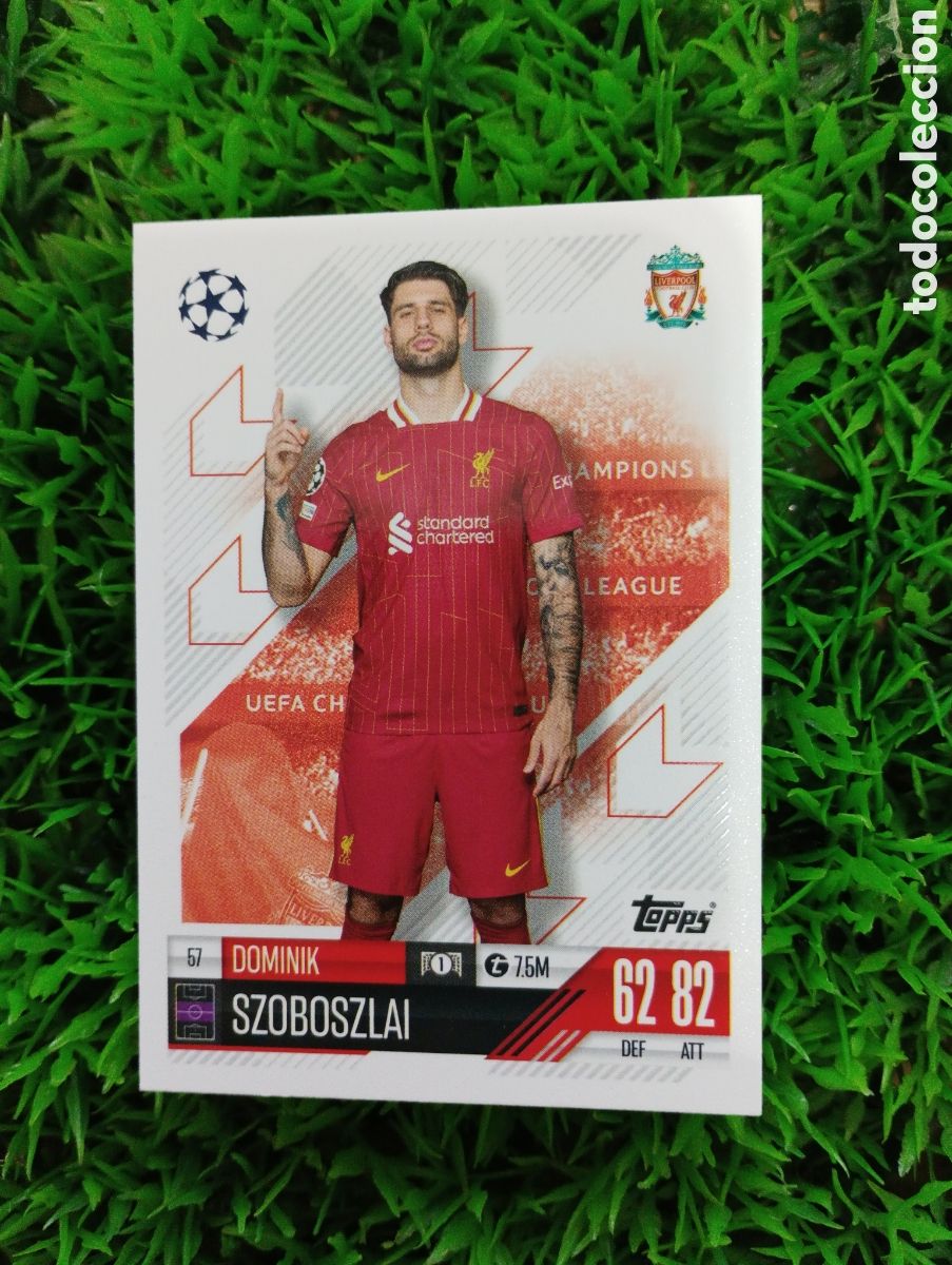 Cromos de F&uacute;tbol: Szoboszlai Liverpool Match Attax 24-25 # 57