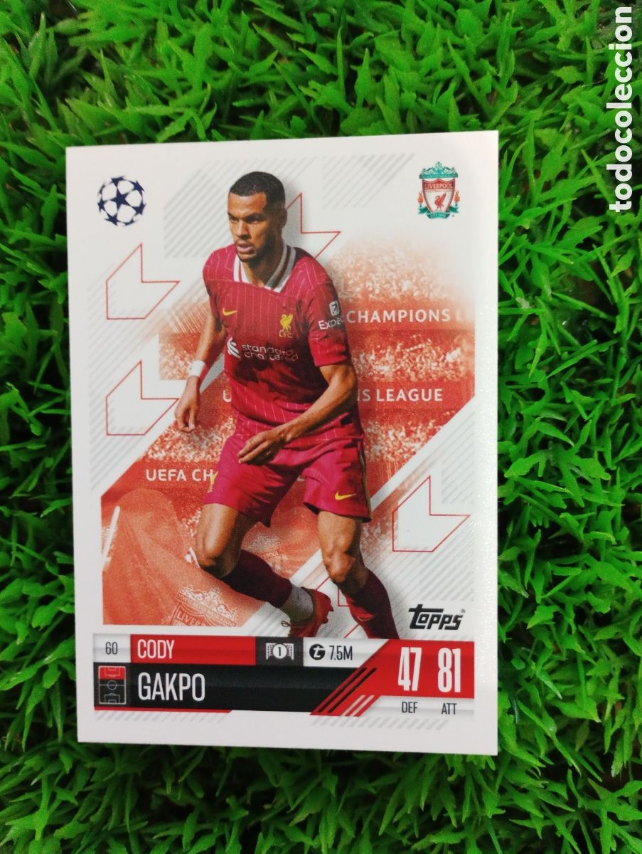Cromos de F&uacute;tbol: Gakpo Liverpool Match Attax 24-25 # 60