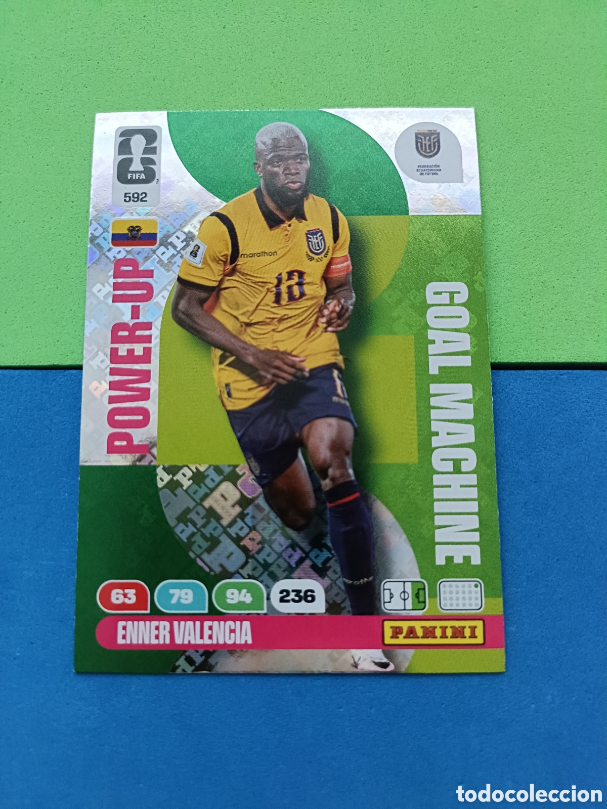 Cromos de F&uacute;tbol: Adrenalyn XL Fifa World cup 2026 mundial - Power up Goal Machine 592 Valencia