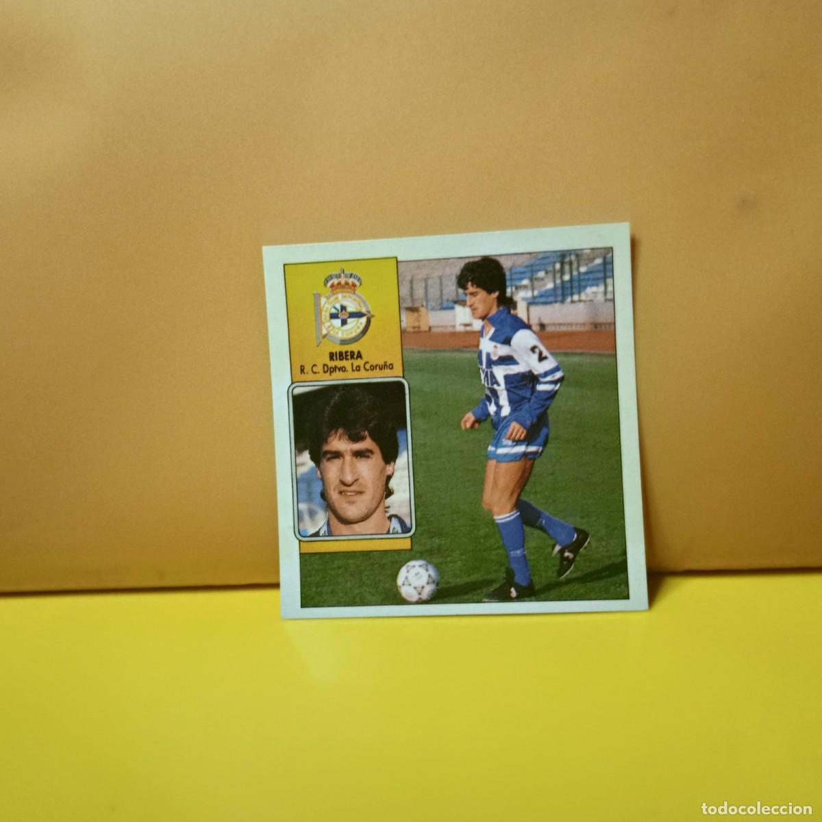 Cromos de F&uacute;tbol: EDICIONES ESTE 1992 1993 92 93 DEPORTIVO LA CORU&Ntilde;A RIBERA