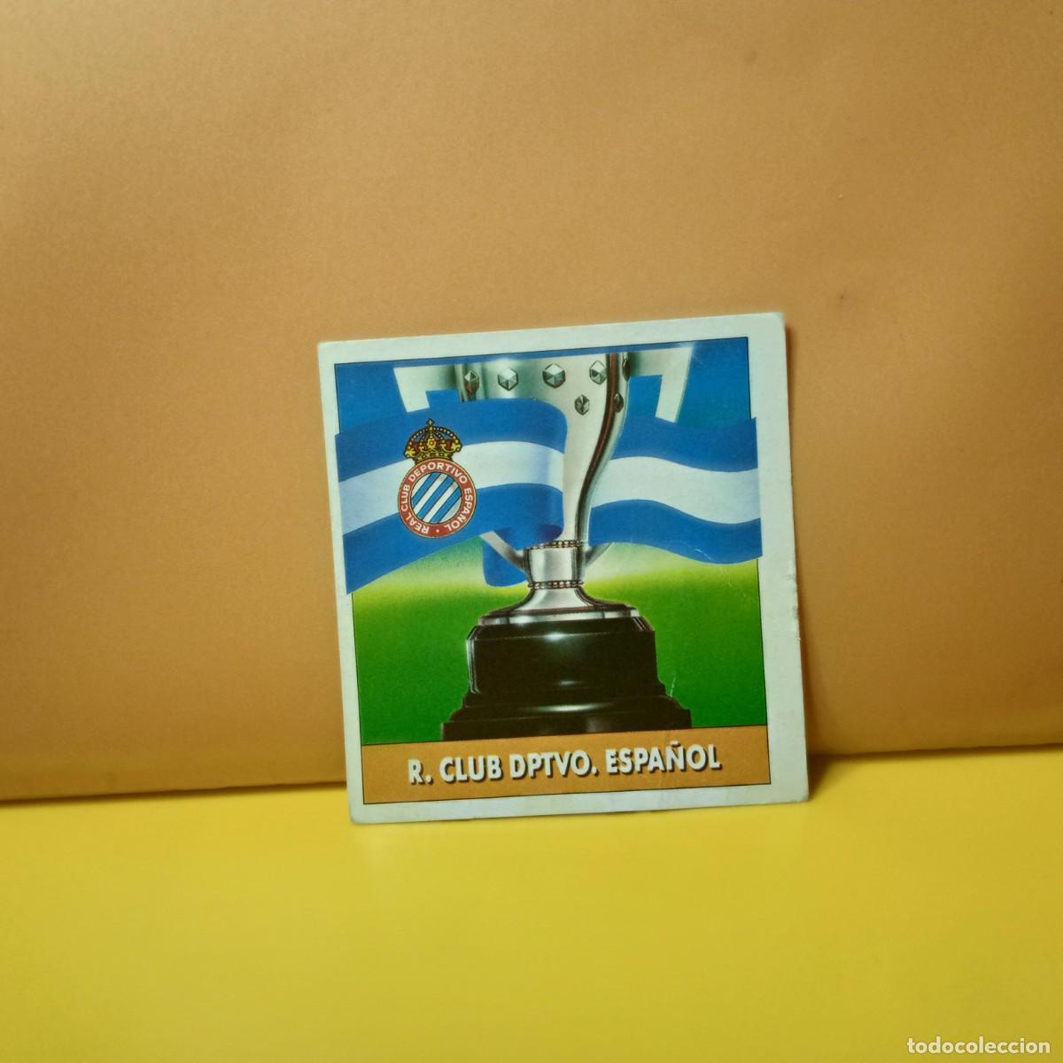 Fu&szlig;ball-Sticker: EDICIONES ESTE 1992 1993 92 93 R.C.D ESPANYOL ESCUDO
