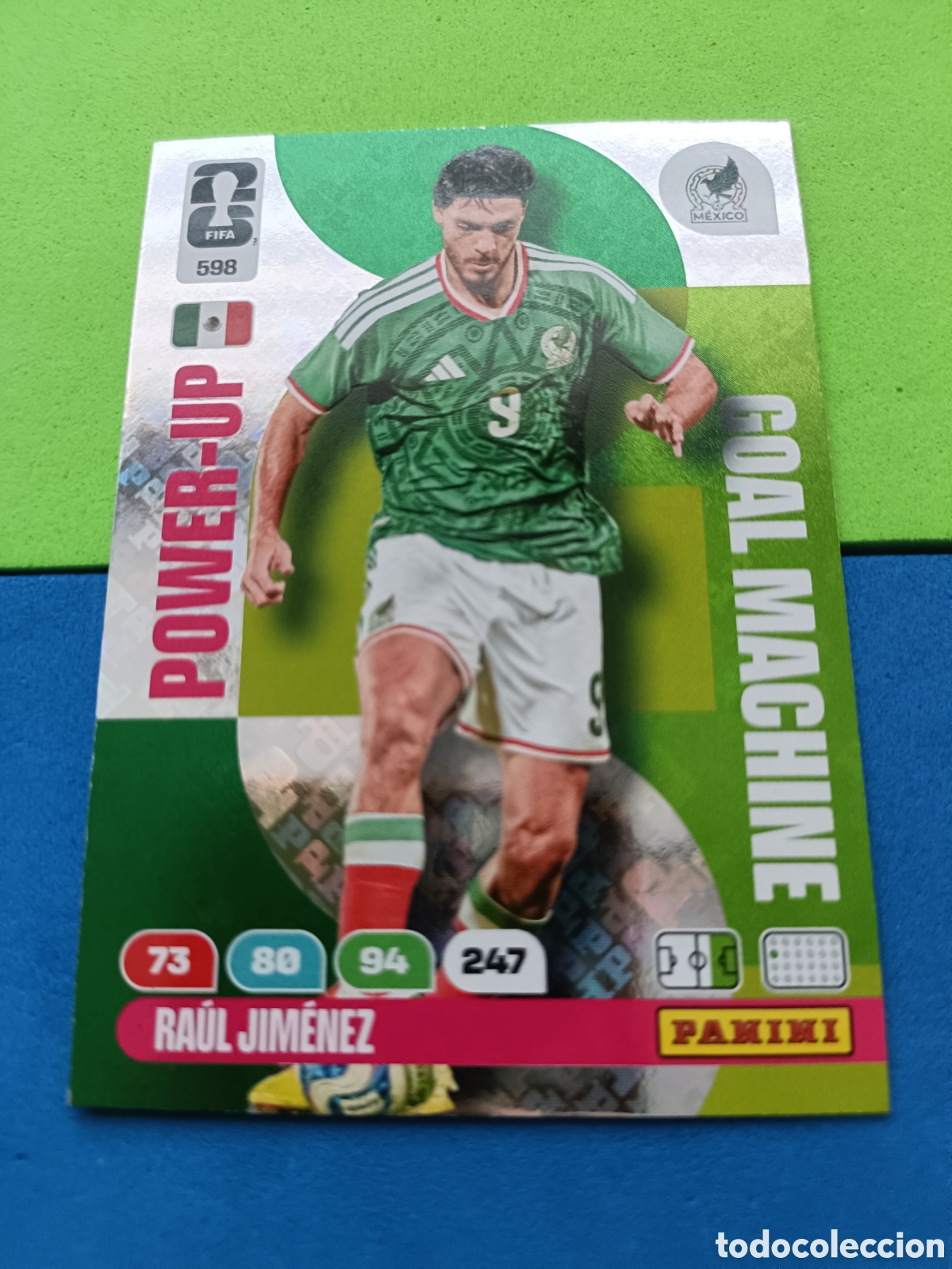 Football Stickers: Adrenalyn XL Fifa World cup 2026 mundial - Power up Goal Machine 298 Ra&uacute;l Jim&eacute;nez