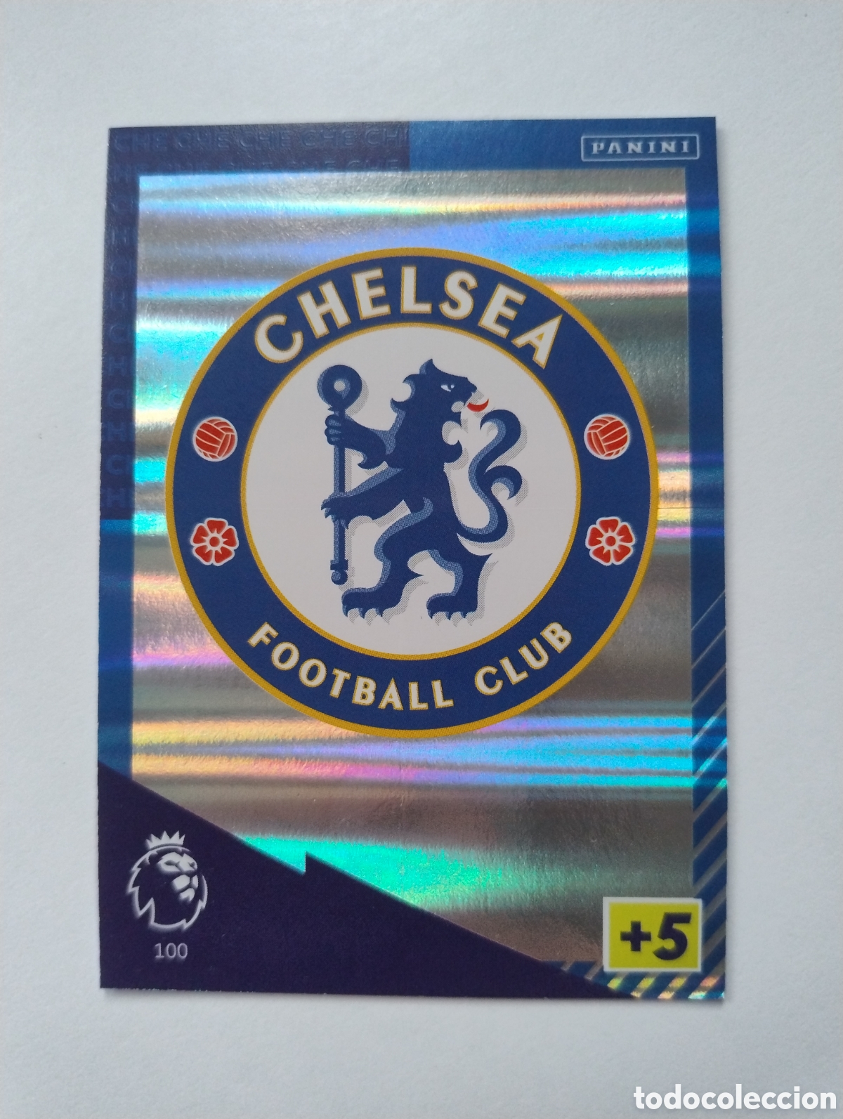 Cromos de F&uacute;tbol: 100 - Escudo - Chelsea - Adrenalyn XL Premier League 2021 - 2022
