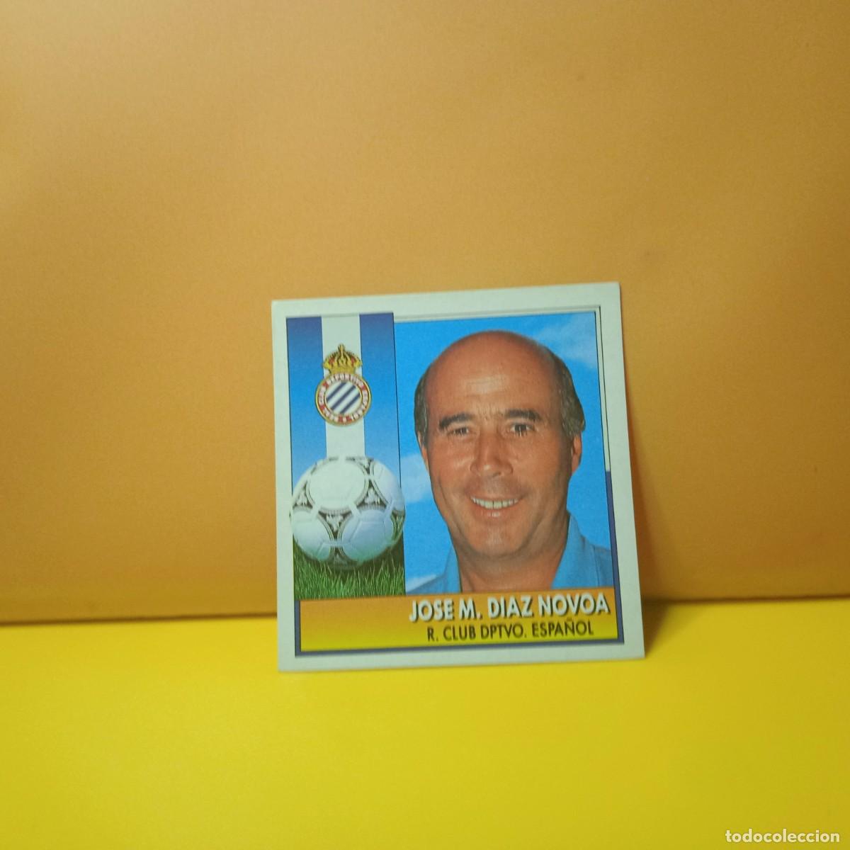 Cromos de F&uacute;tbol: EDICIONES ESTE 1992 1993 92 93 R.C.D ESPANYOL JOSE DIAZ NOVOA