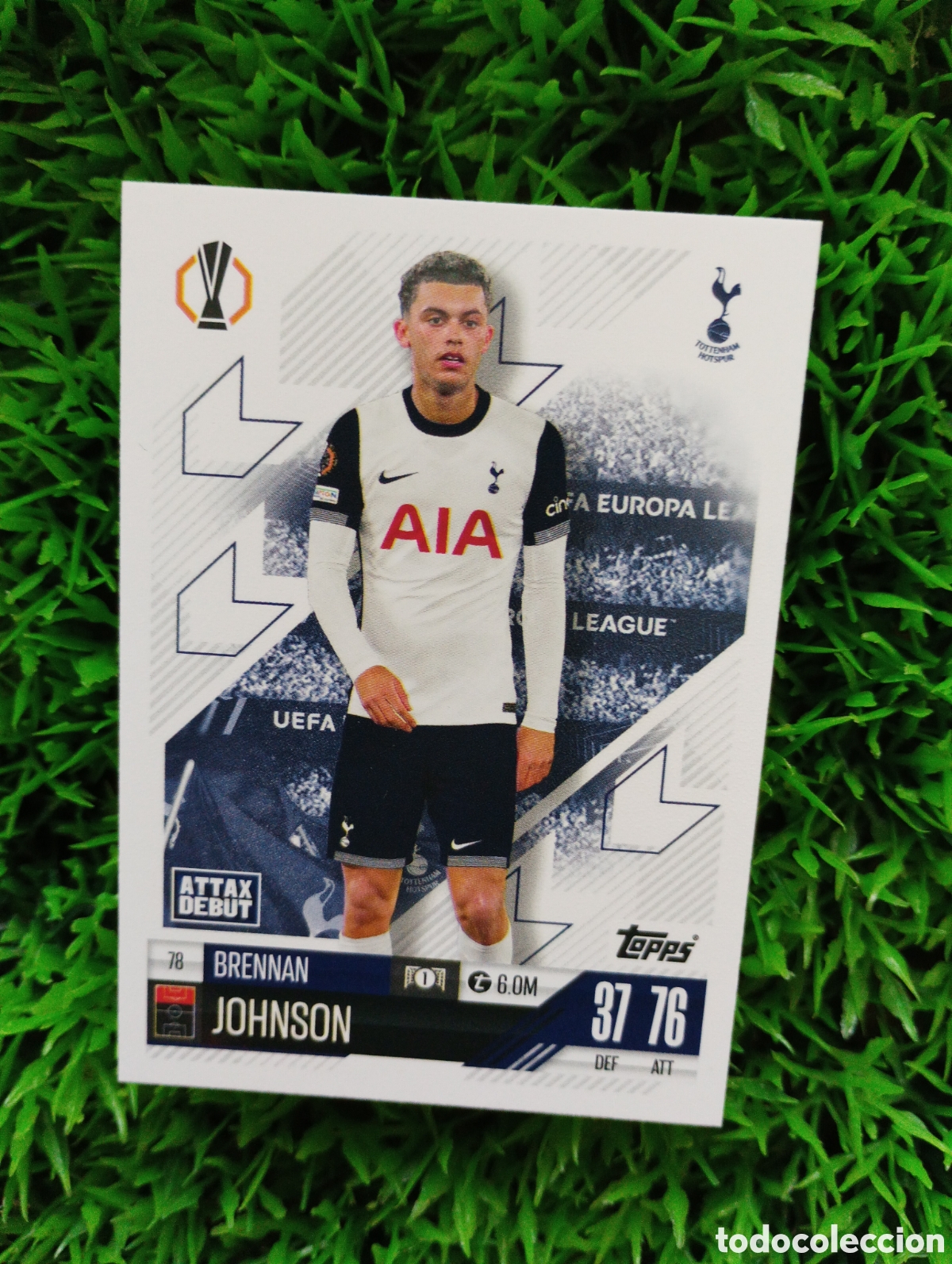 Cromos de F&uacute;tbol: Johnson Tottenham Match Attax 24-25 # 78