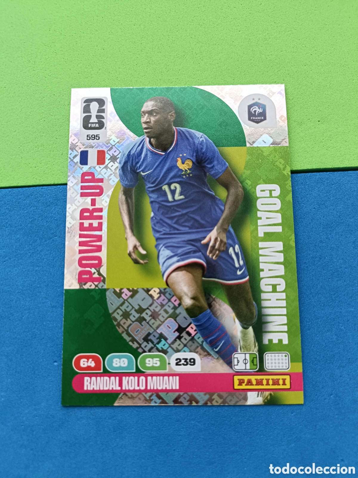 Cromos de F&uacute;tbol: Adrenalyn XL Fifa World cup 2026 mundial - Power up Goal Machine 595 Kolo Muani