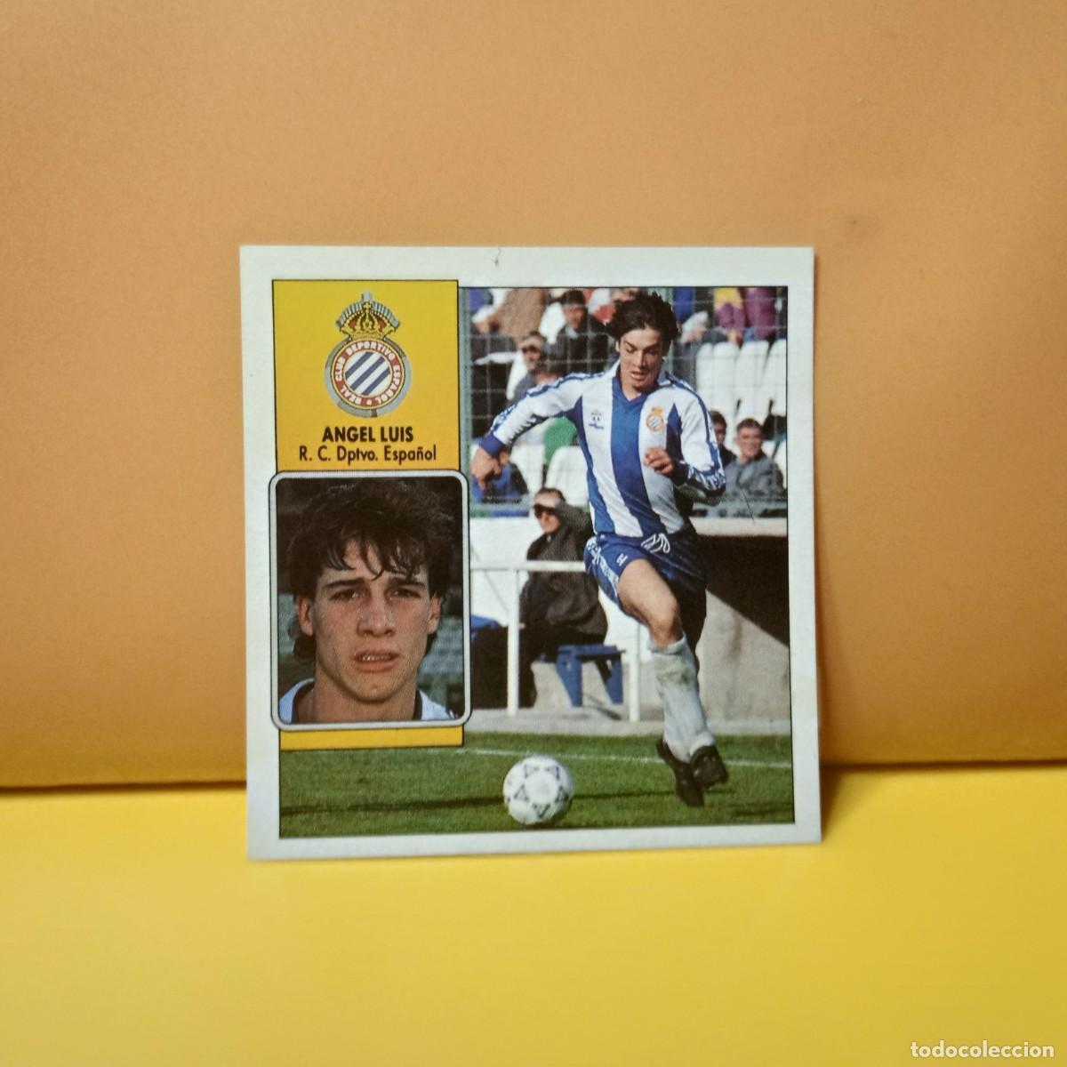 Cromos de F&uacute;tbol: EDICIONES ESTE 1992 1993 92 93 R.C.D ESPANYOL ANGEL LUIS