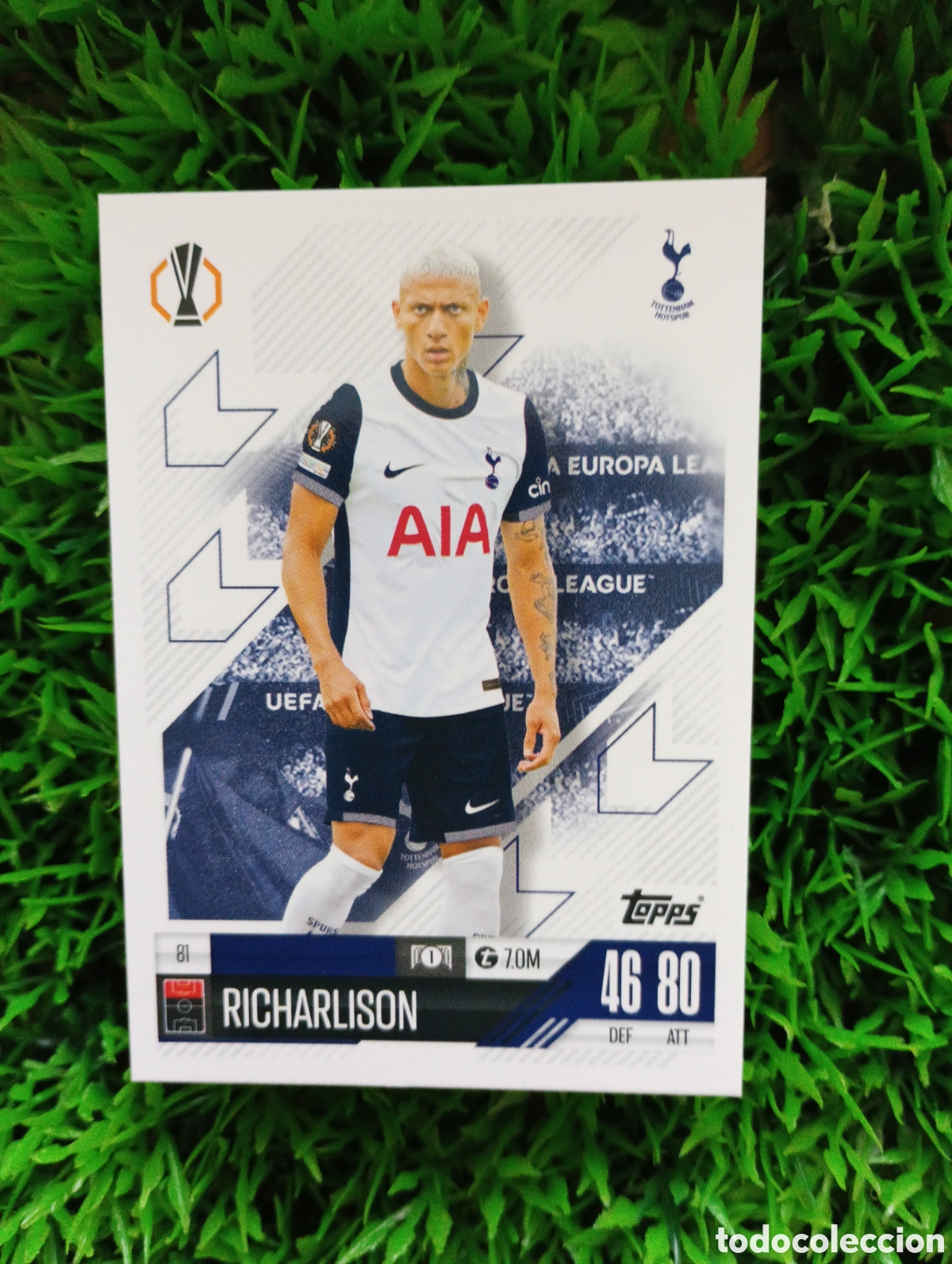 Cromos de F&uacute;tbol: Richarlison Tottenham Match Attax 24-25 # 81
