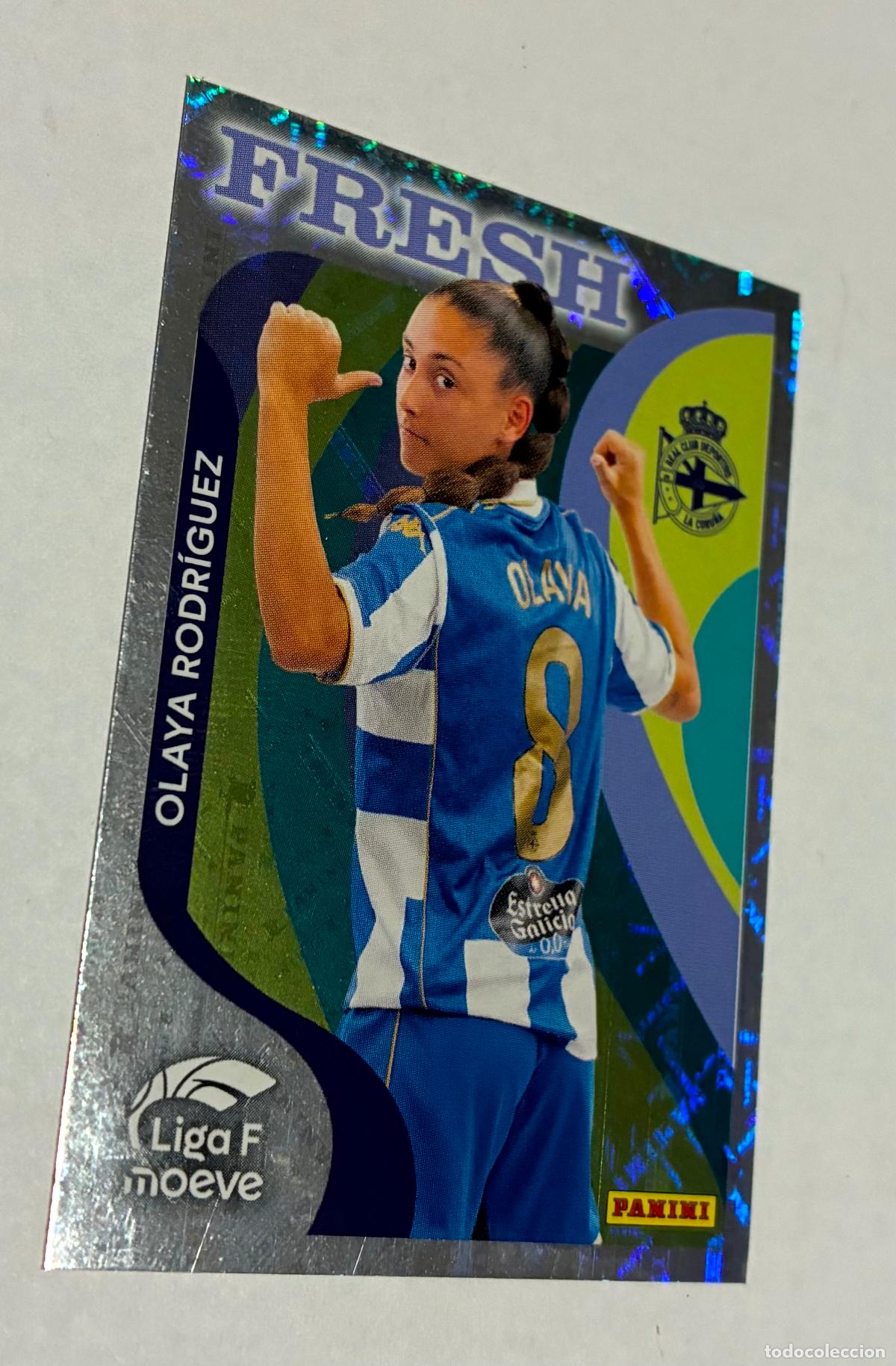 Cromos de F&uacute;tbol: CROMO PANINI FUTBOL OLAYA RODRIGUEZ, Fresh, LIGA FEMENINA MOEVE, 2025-2026 Numero 378