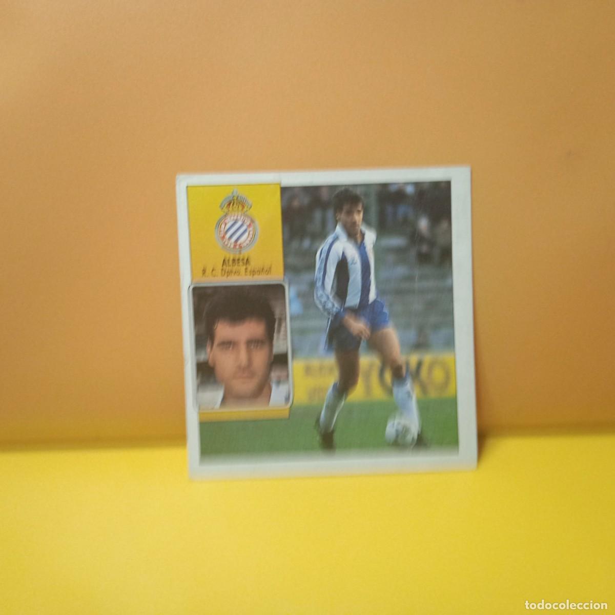 Cromos de F&uacute;tbol: EDICIONES ESTE 1992 1993 92 93 R.C.D ESPANYOL ALBESA
