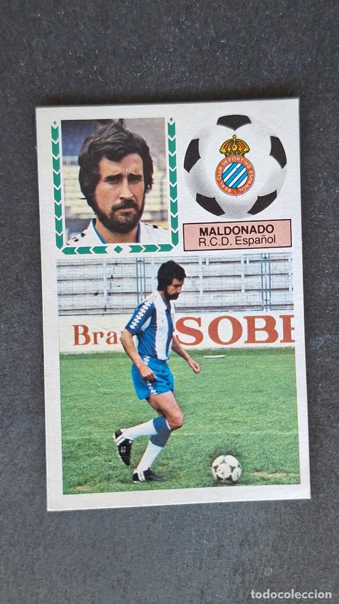 Cromos de F&uacute;tbol: L4 MALDONADO R. C. D. ESPA&Ntilde;OL FICHAJE 1 LIGA ESTE 1983 1984 83 84 DESPEGADO RECUPERADO
