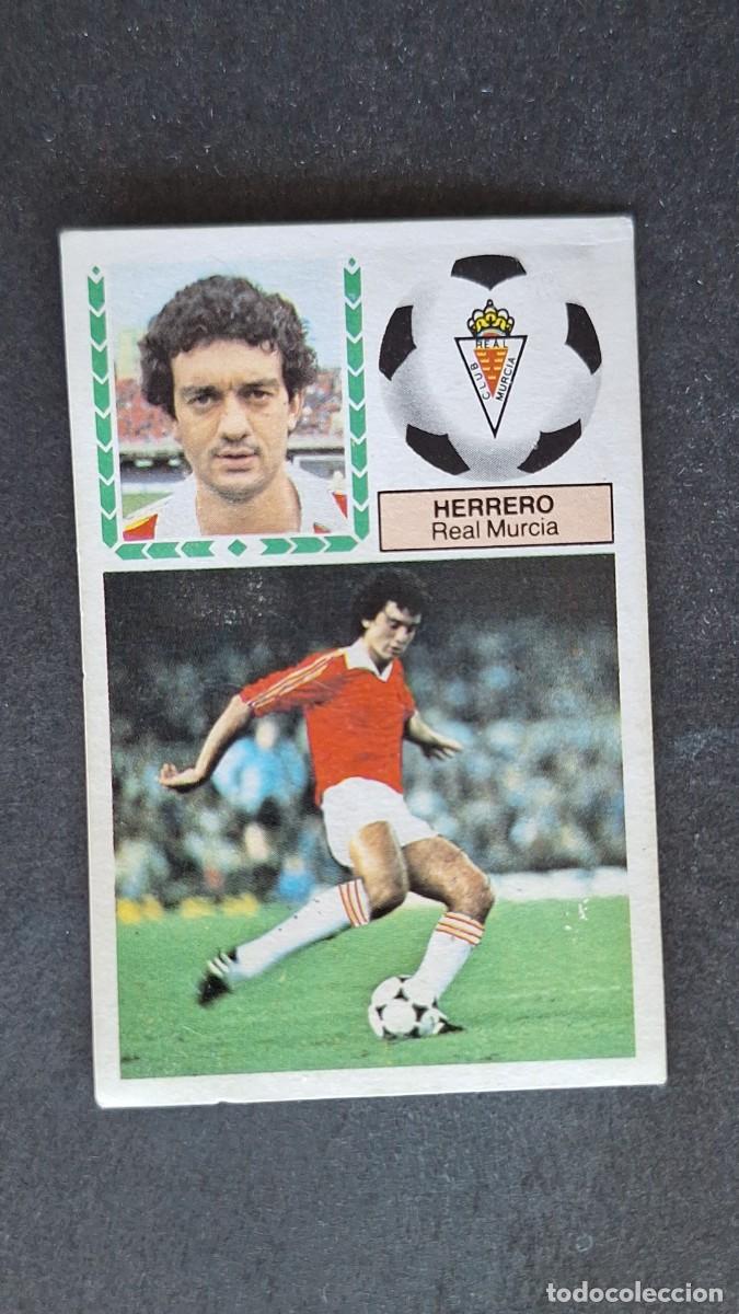 Cromos de F&uacute;tbol: L4 HERRERO REAL MURCIA FICHAJE 11 LIGA ESTE 1983 1984 83 84 DESPEGADO RECUPERADO