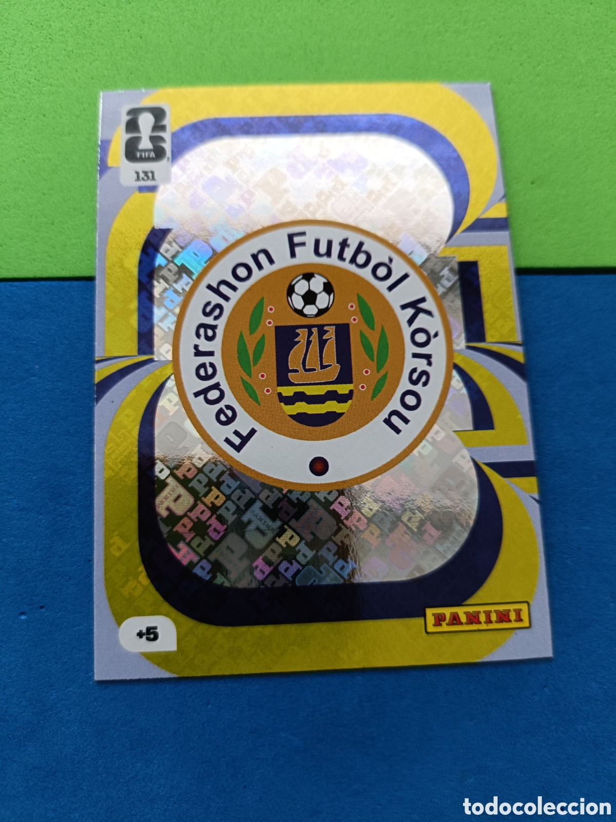 Cromos de F&uacute;tbol: Adrenalyn XL Fifa World cup 2026 mundial - Escudo 131 Cura&ccedil;ao