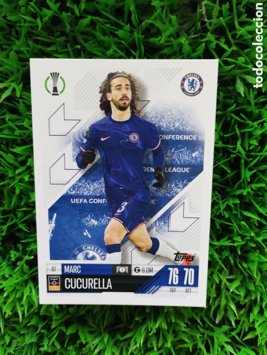 Fu&szlig;ball-Sticker: Cucurella Chelsea Match Attax 24-25 # 87