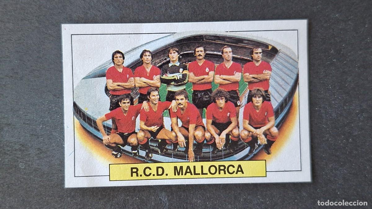 Cromos de F&uacute;tbol: L4 EQUIPO R. C. D. MALLORCA LIGA ESTE 1983 1984 83 84 DESPEGADO RECUPERADO