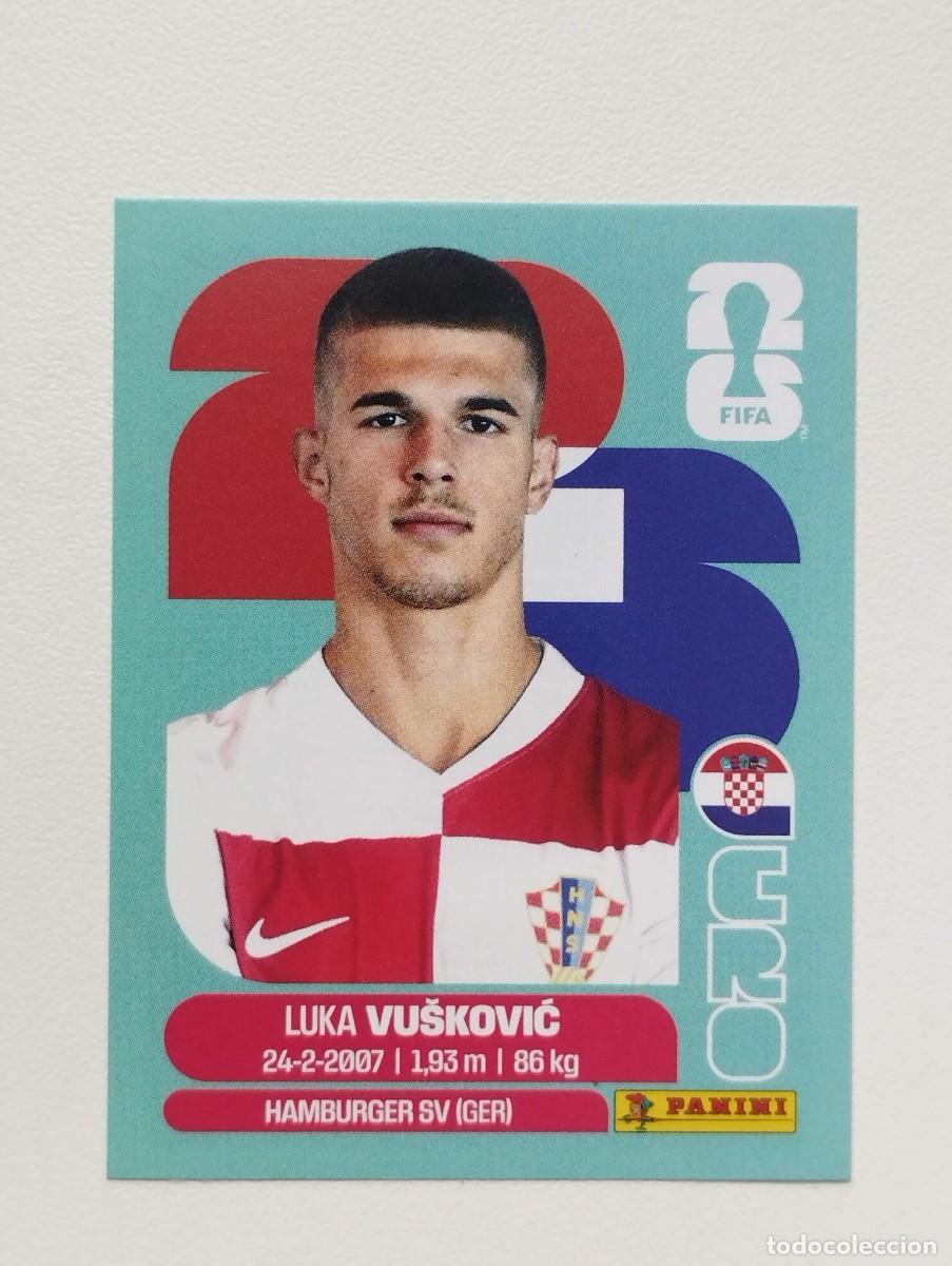 Cromos de F&uacute;tbol: CROMO STICKER WORLD CUP 2026 MUNDIAL 26 PANINI CROACIA CRO6 CRO 6 VUSKOVIC