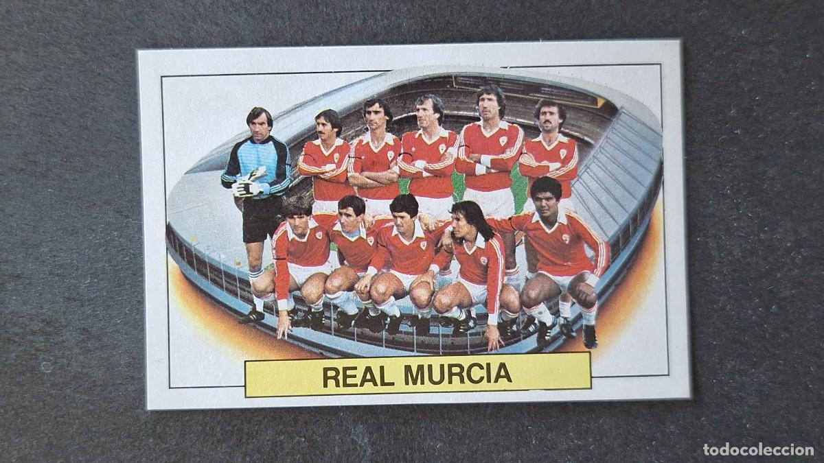 Cromos de F&uacute;tbol: L4 EQUIPO REAL MURCIA LIGA ESTE 1983 1984 83 84 DESPEGADO RECUPERADO
