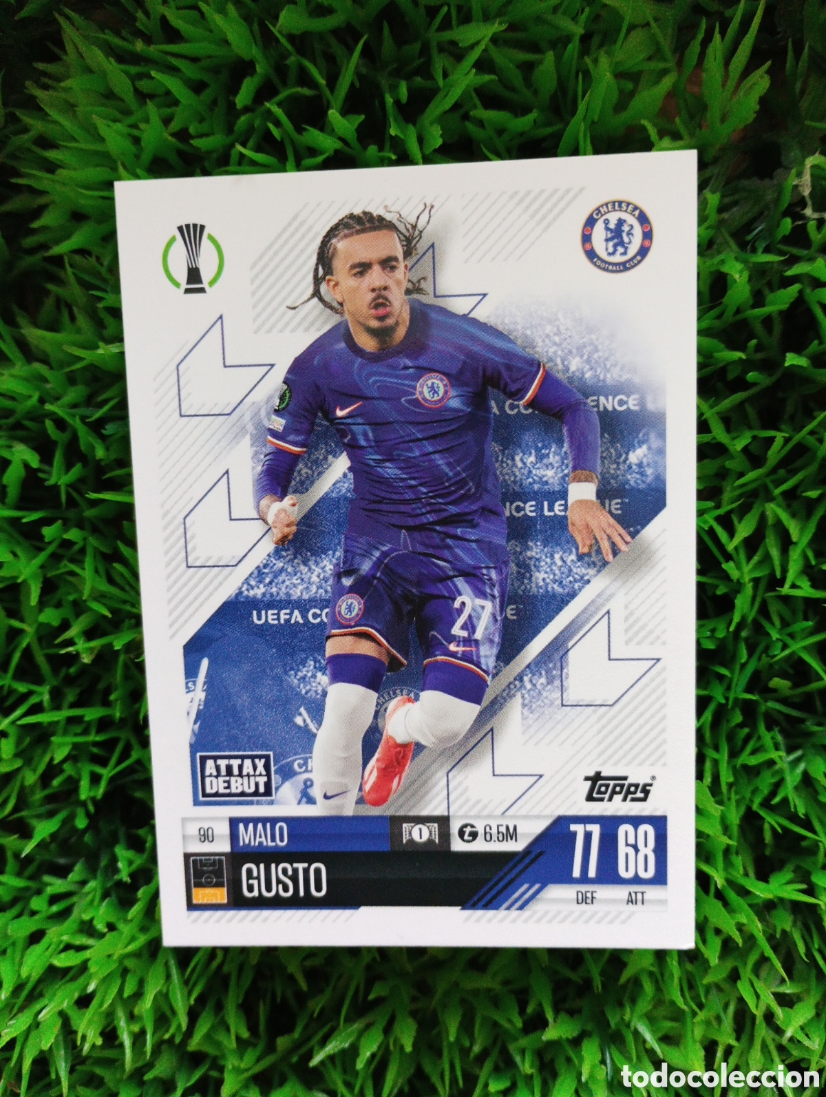 Fu&szlig;ball-Sticker: Gusto Chelsea Match Attax 24-25 # 90