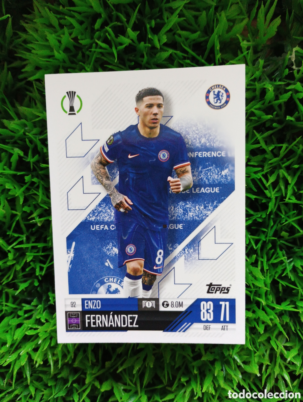 Fu&szlig;ball-Sticker: Enzo Fernandez Chelsea Match Attax 24-25 # 92