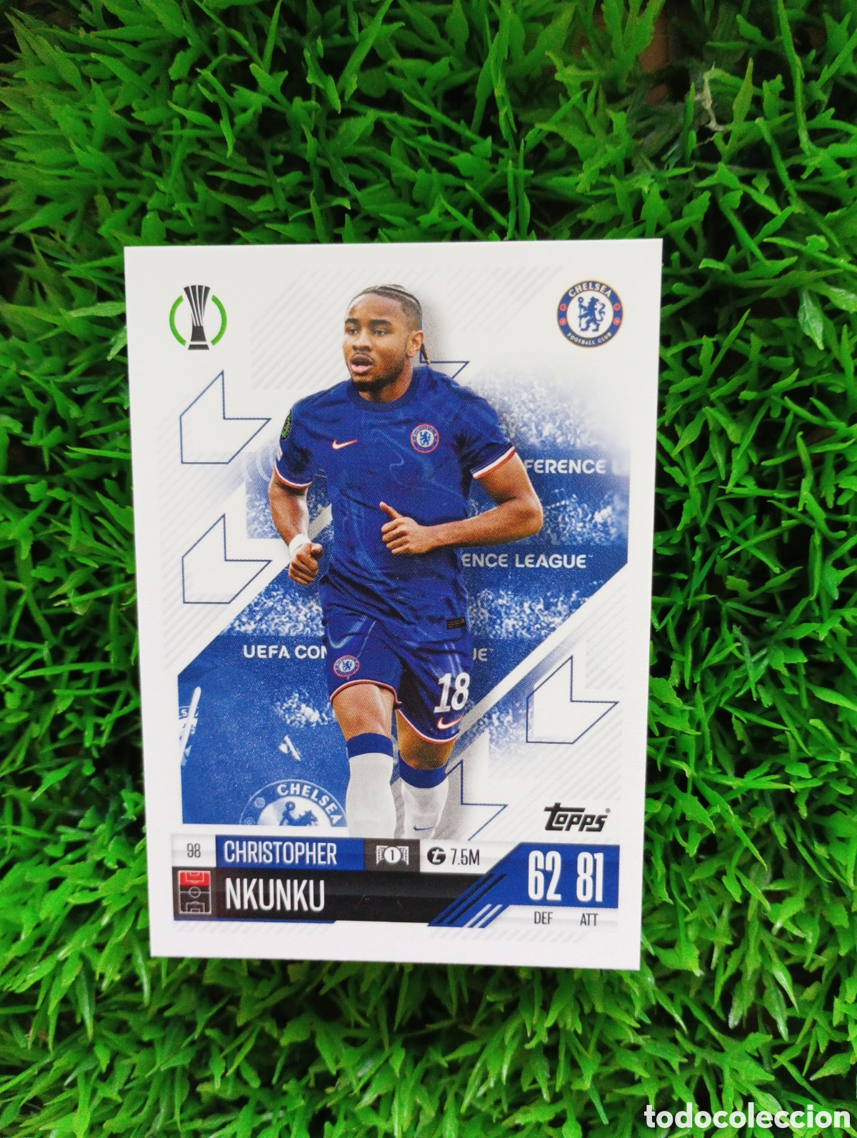Fu&szlig;ball-Sticker: Nkunku Chelsea Match Attax 24-25 # 98