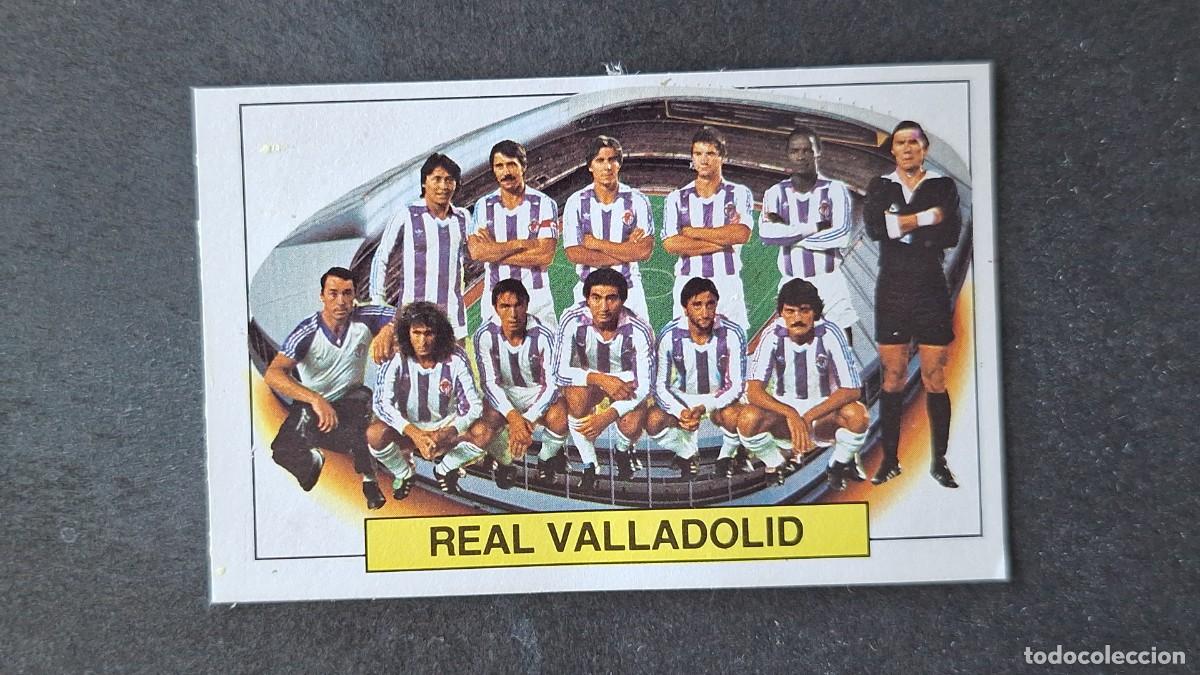 Cromos de F&uacute;tbol: L4 EQUIPO REAL VALLADOLID LIGA ESTE 1983 1984 83 84 DESPEGADO RECUPERADO