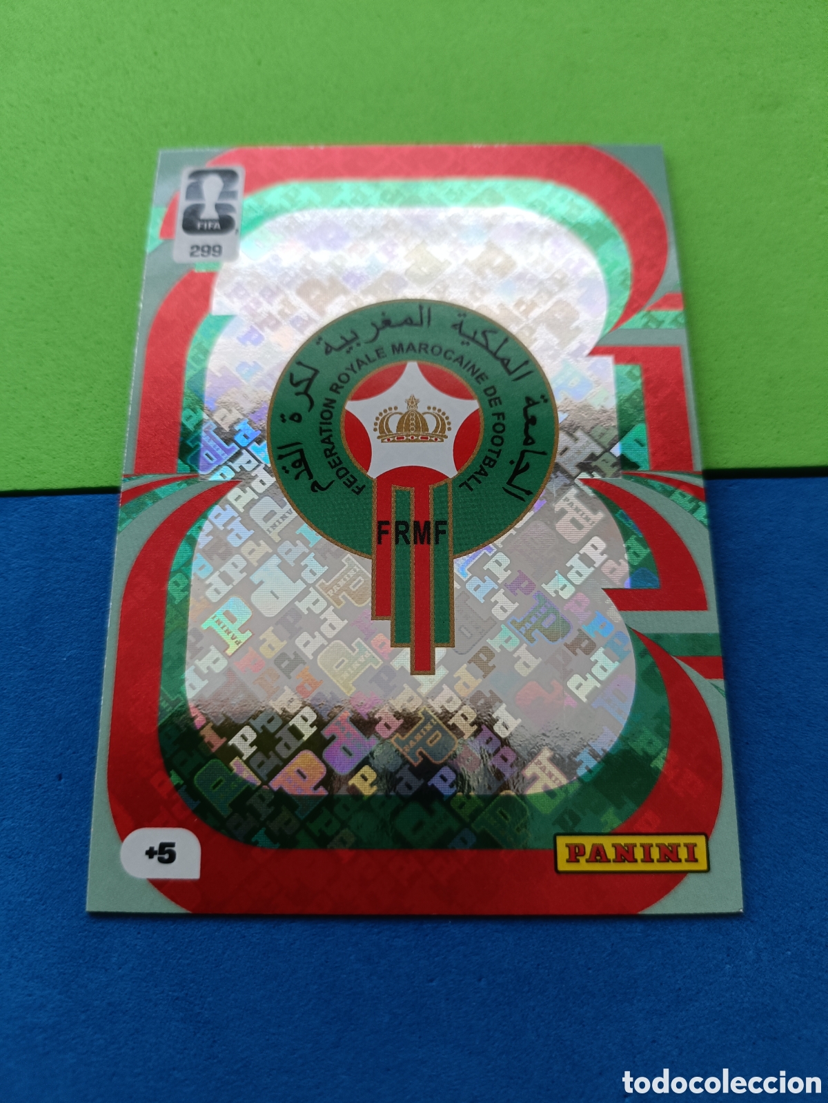 Cromos de F&uacute;tbol: Adrenalyn XL Fifa World cup 2026 mundial - Escudo 299 Marruecos