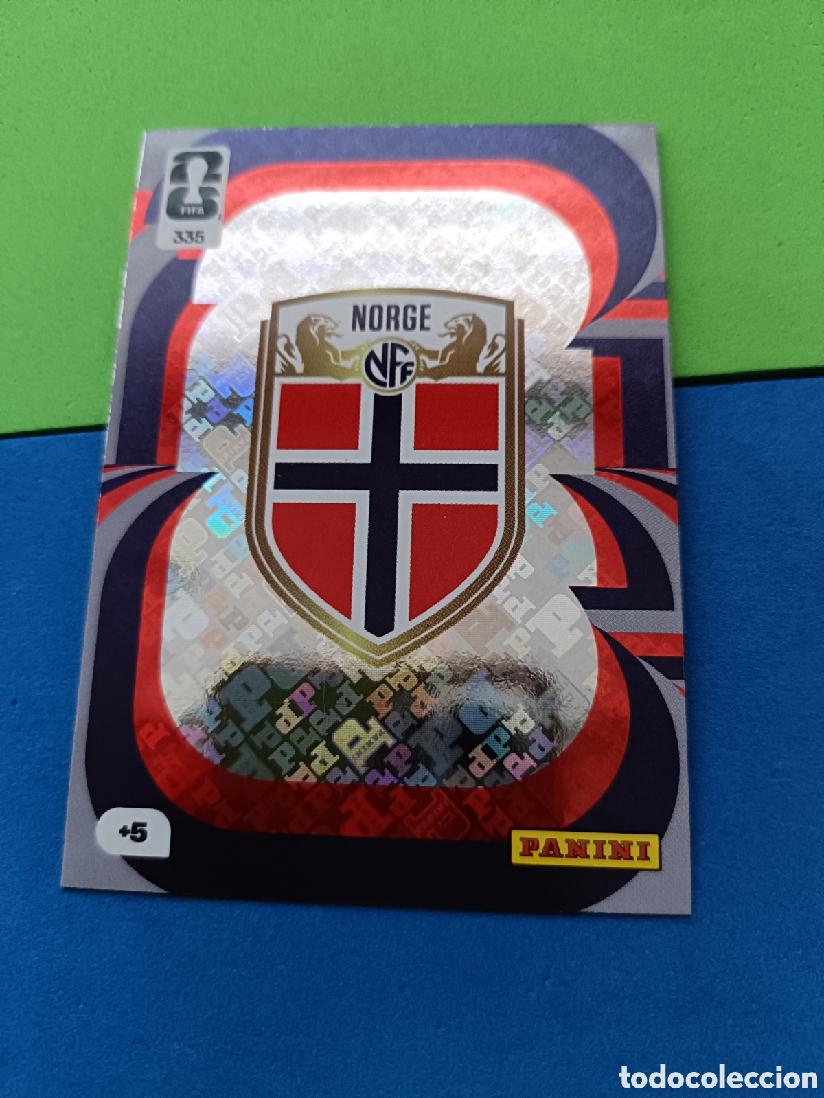 Cromos de F&uacute;tbol: Adrenalyn XL Fifa World cup 2026 mundial - Escudo 335 Noruega
