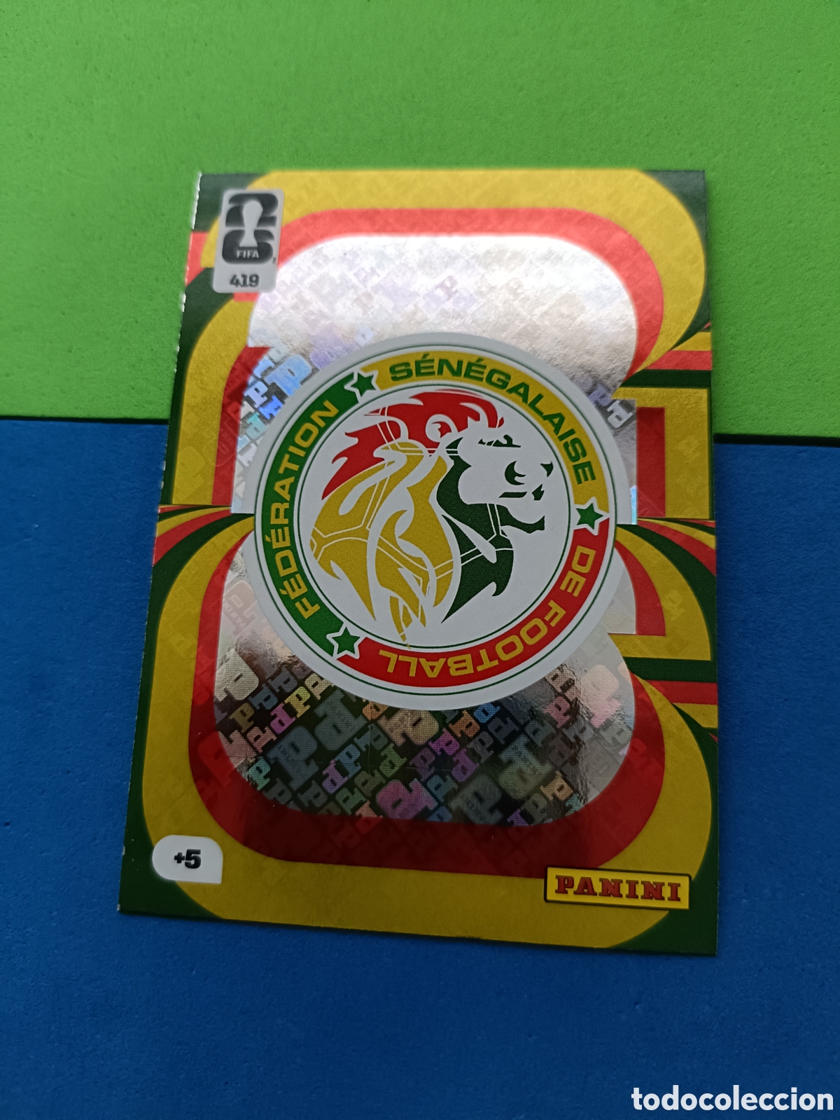 Cromos de F&uacute;tbol: Adrenalyn XL Fifa World cup 2026 mundial - Escudo 419 Senegal