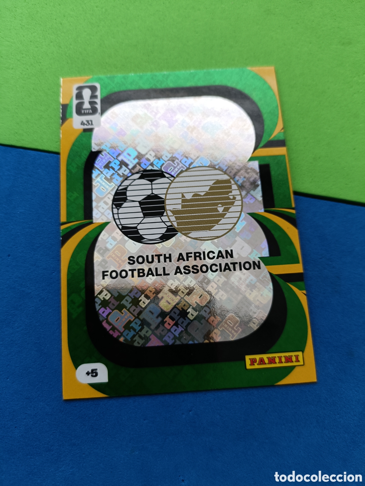 Cromos de F&uacute;tbol: Adrenalyn XL Fifa World cup 2026 mundial - Escudo 431 Sud&aacute;frica