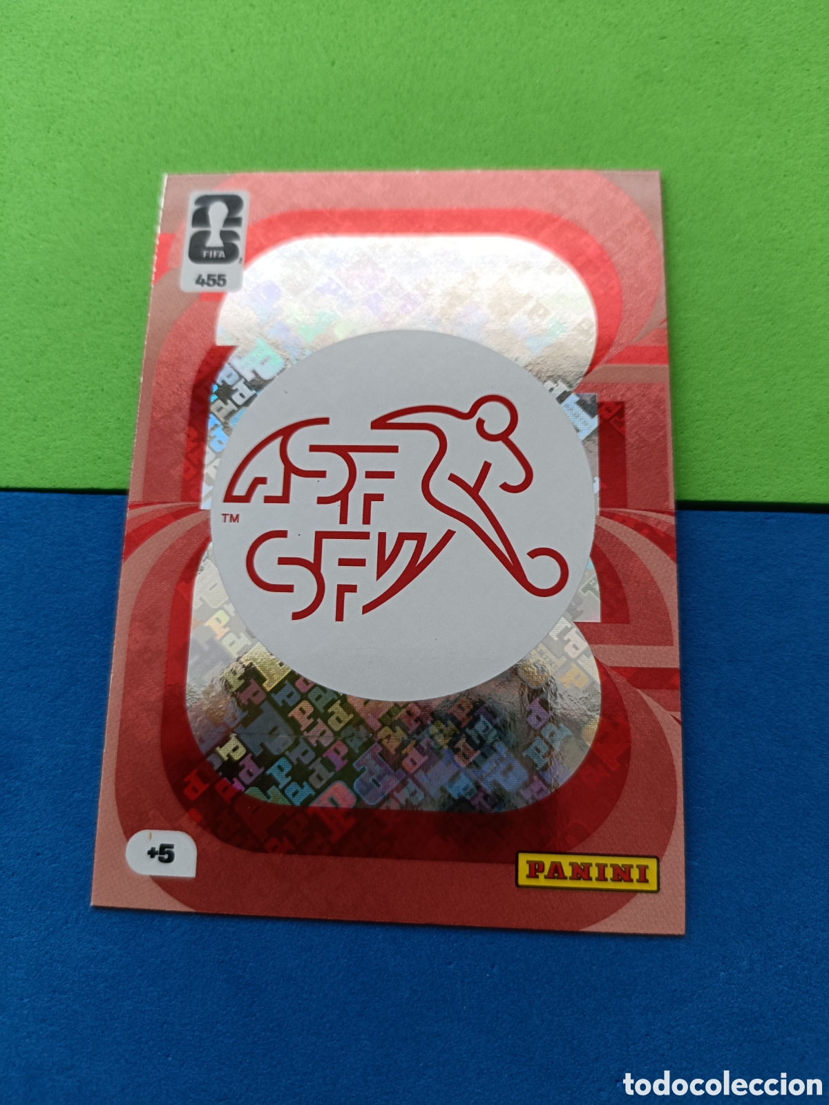 Cromos de F&uacute;tbol: Adrenalyn XL Fifa World cup 2026 mundial - Escudo 455 Suiza