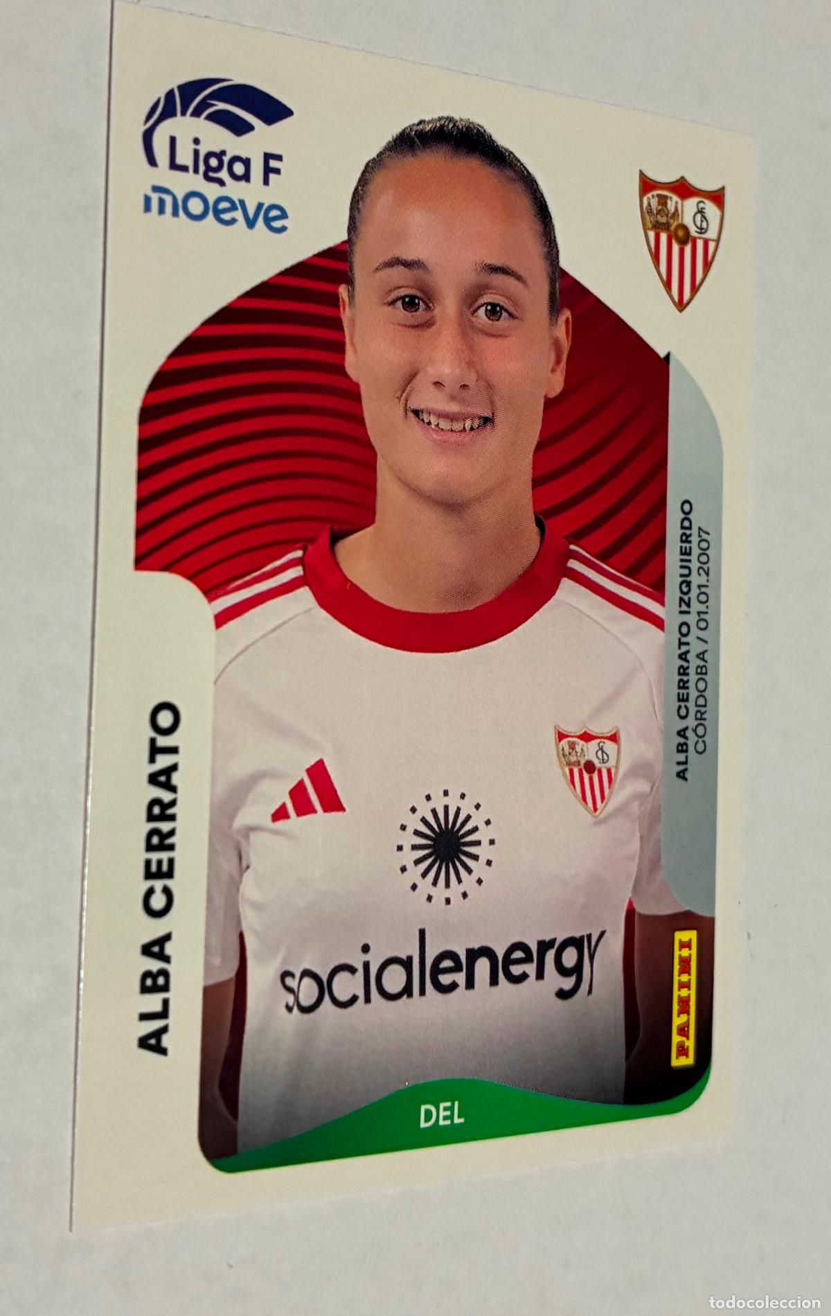 Cromos de F&uacute;tbol: CROMO FUTBOL PANINI ALBA CERRATO, LIGA FEMENINA MOEVE, 2025-26, Numero 317 B